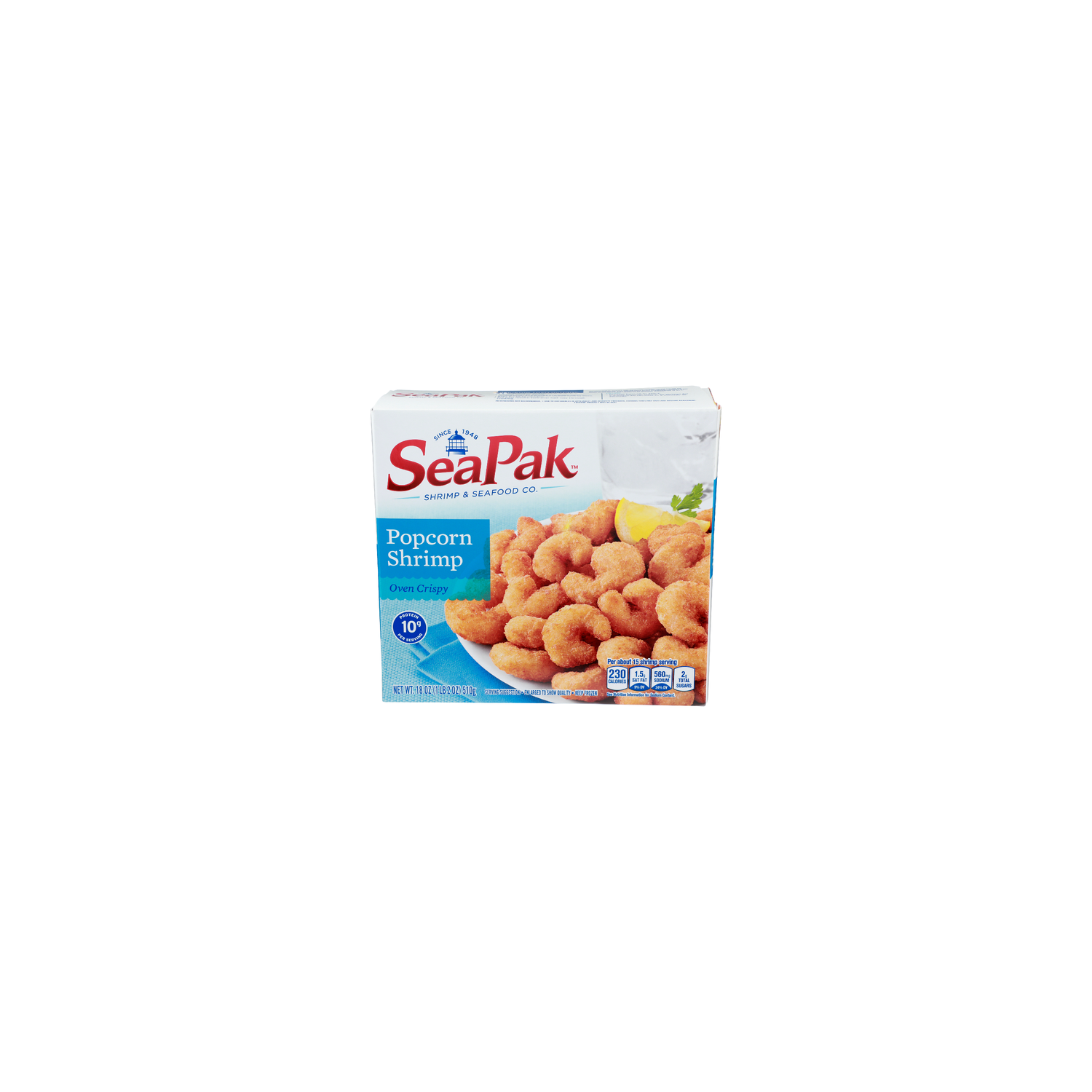 Seapak SHRIMP & SEAFOOD CO. Oven Crispy Popcorn Shrimp - 18 Ounce Image 1 of 4