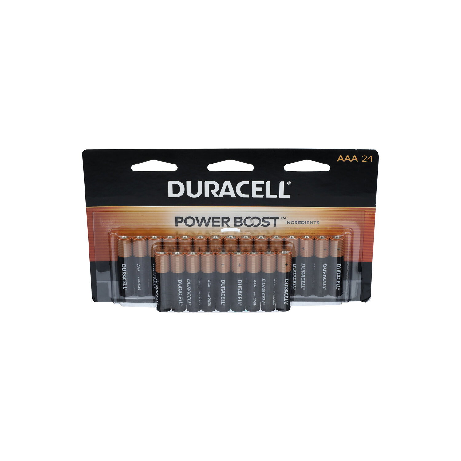 Duracell Dur AAA Battery Cppr Blk 24PK - 24 Count Image 1 of 2