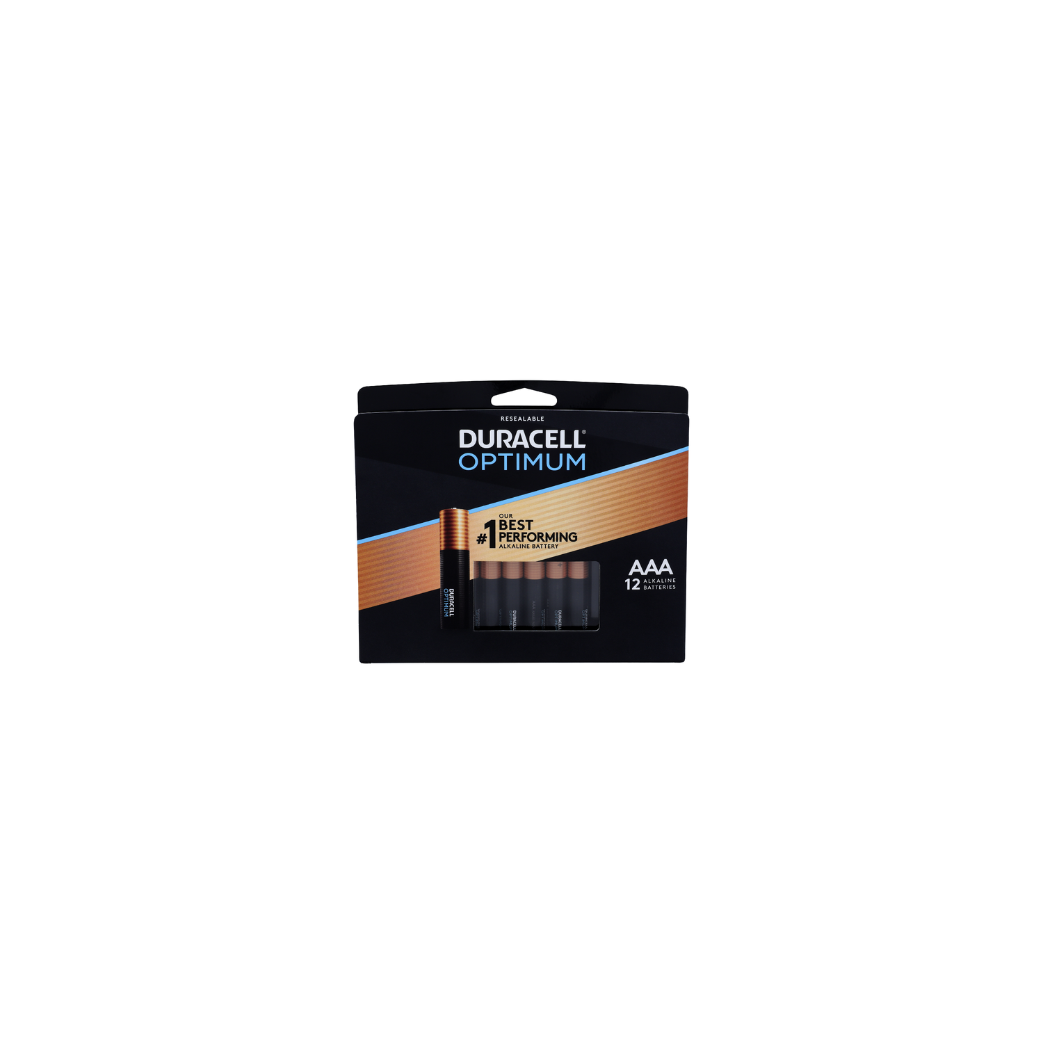 Duracell Optimum AAA Optimum Alkaline Batteries - 12 Count Image 1 of 2