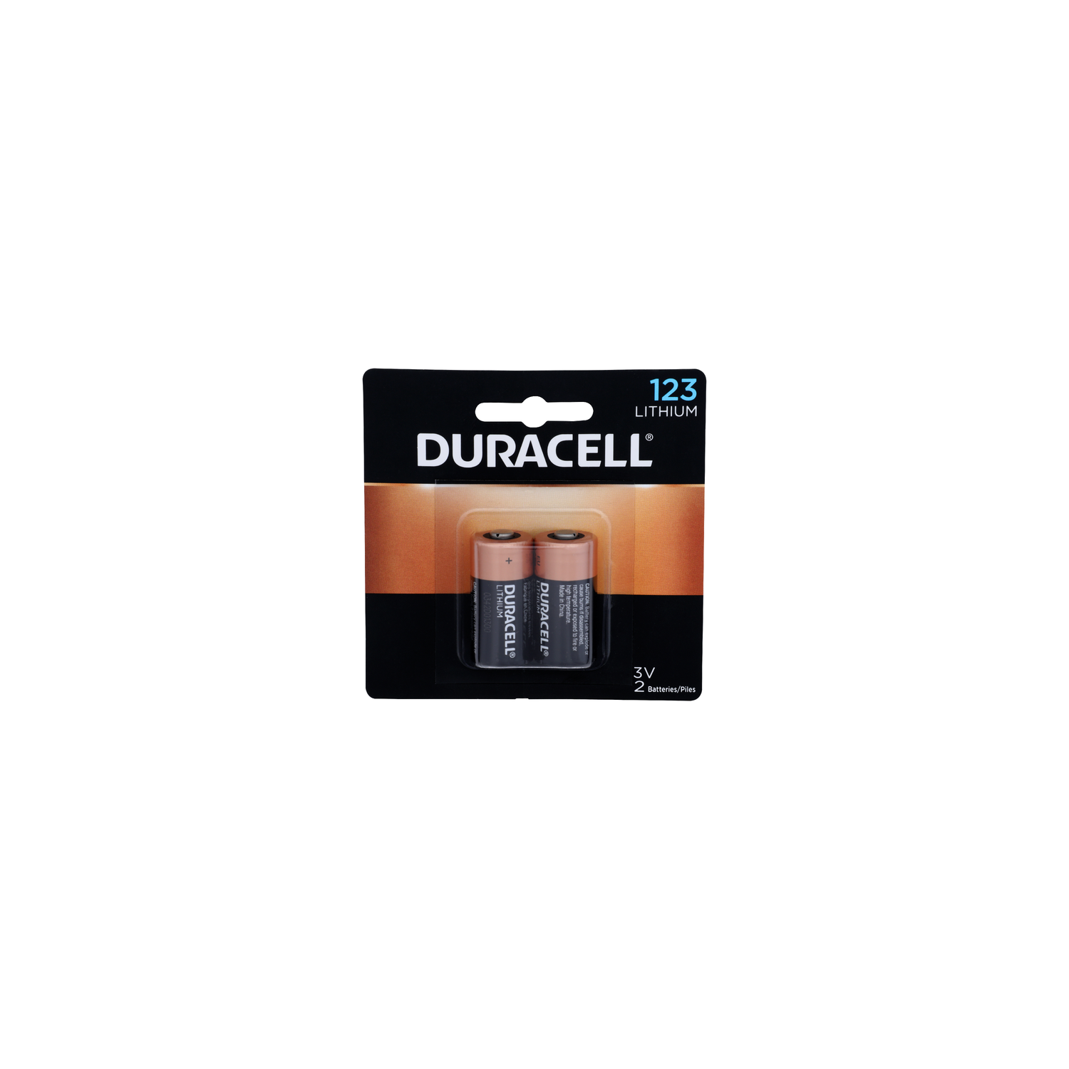 Duracell 123 Lithium 3V Batteries - 2 Count Image 1 of 2