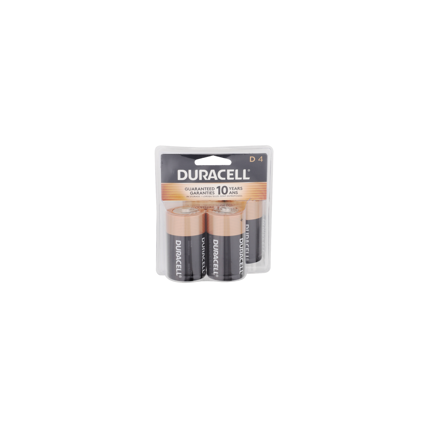 Duracell D4 Batteries - 4 Count Image 1 of 2