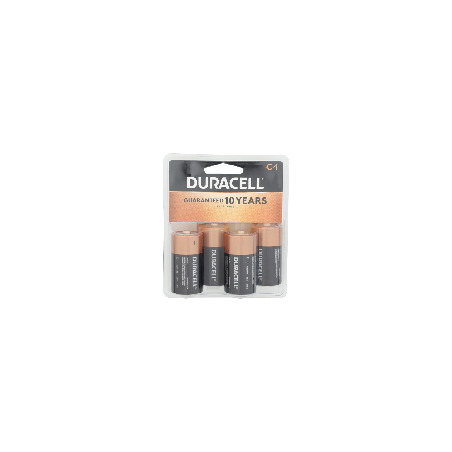Duracell C4 Alkaline Batteries - 1 Each Image 1 of 2