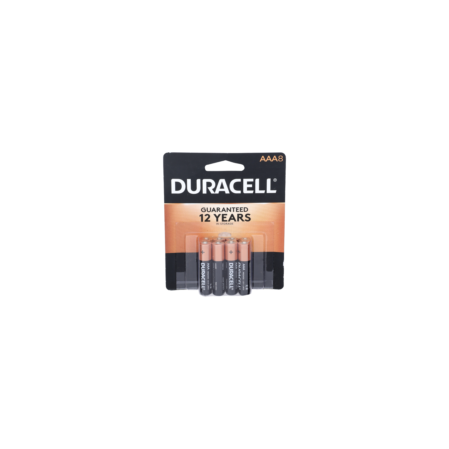 Duracell Aaa8 1.5 V Alkaline Batteries - 8 Count Image 1 of 2