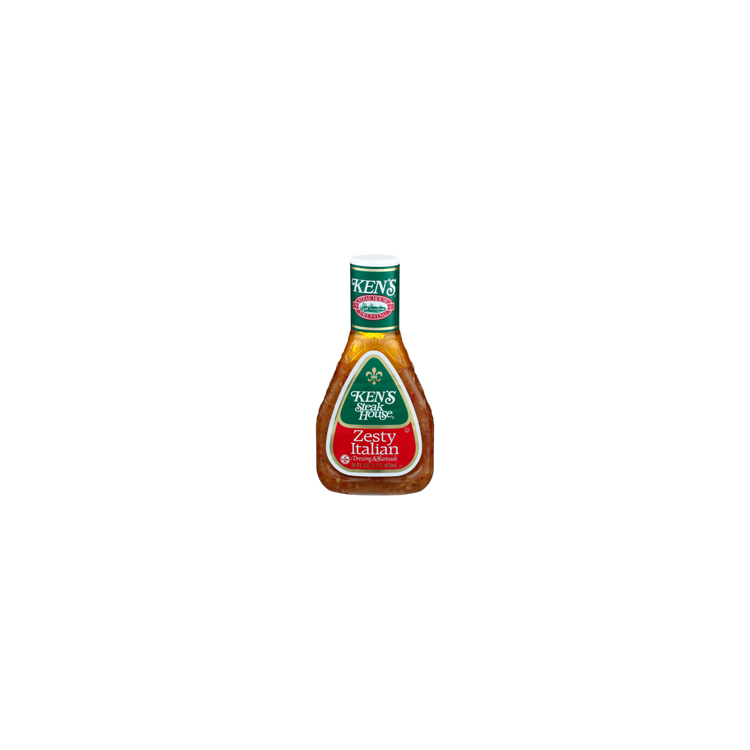 KEN's Steak House Zesty Italian Dressing & Marinade - 16 Fluid Ounce Image 1 of 4