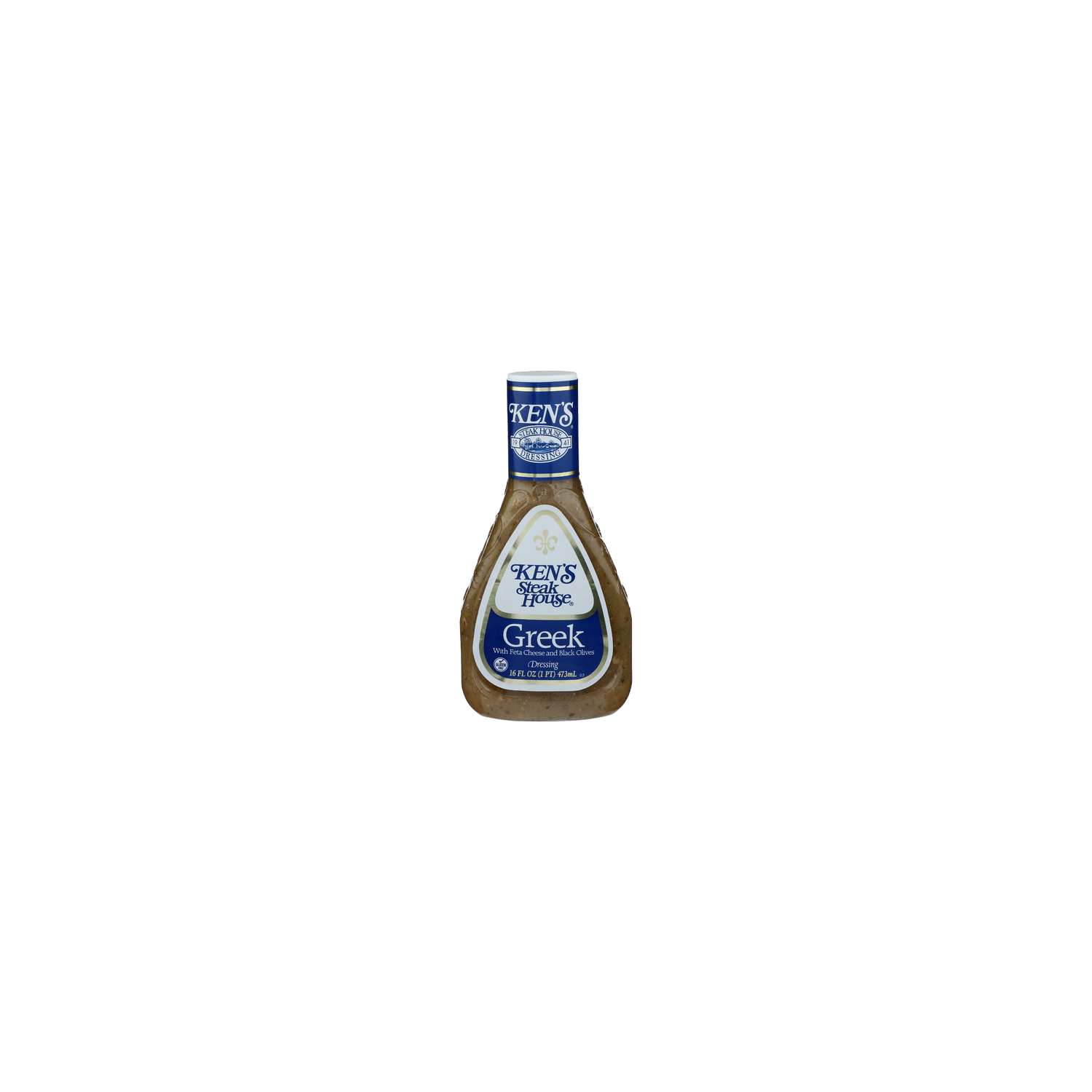 Ken's Steak House Kens Drsng Greek - 16 Fluid Ounce Image 1 of 4