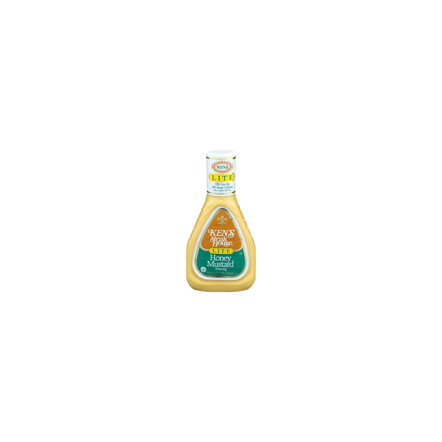 KEN's Steak House Honey Mustard Lite Dressing - 16 Fluid Ounce Image 1 of 4