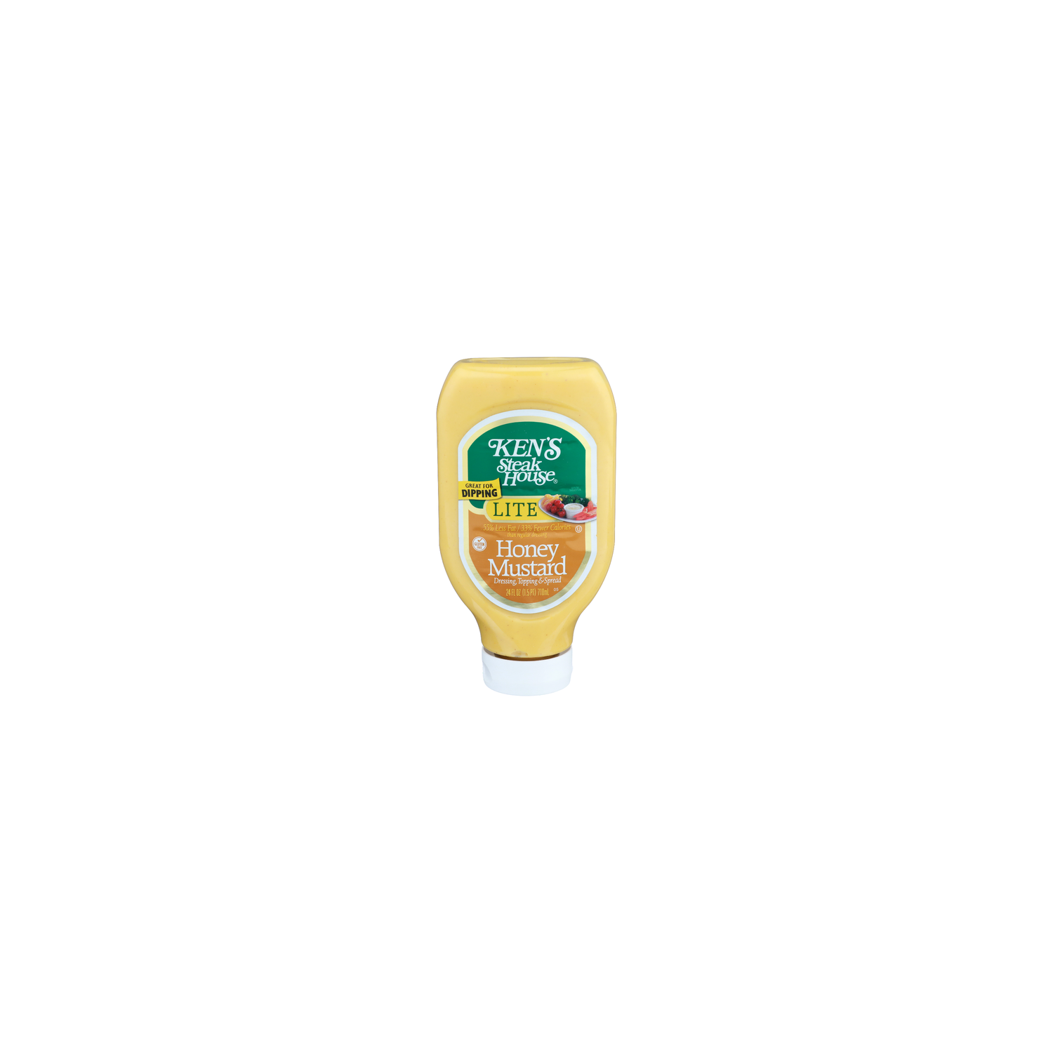 KEN's Steak House Honey Mustard Lite - 24 Fluid Ounce Image 1 of 4