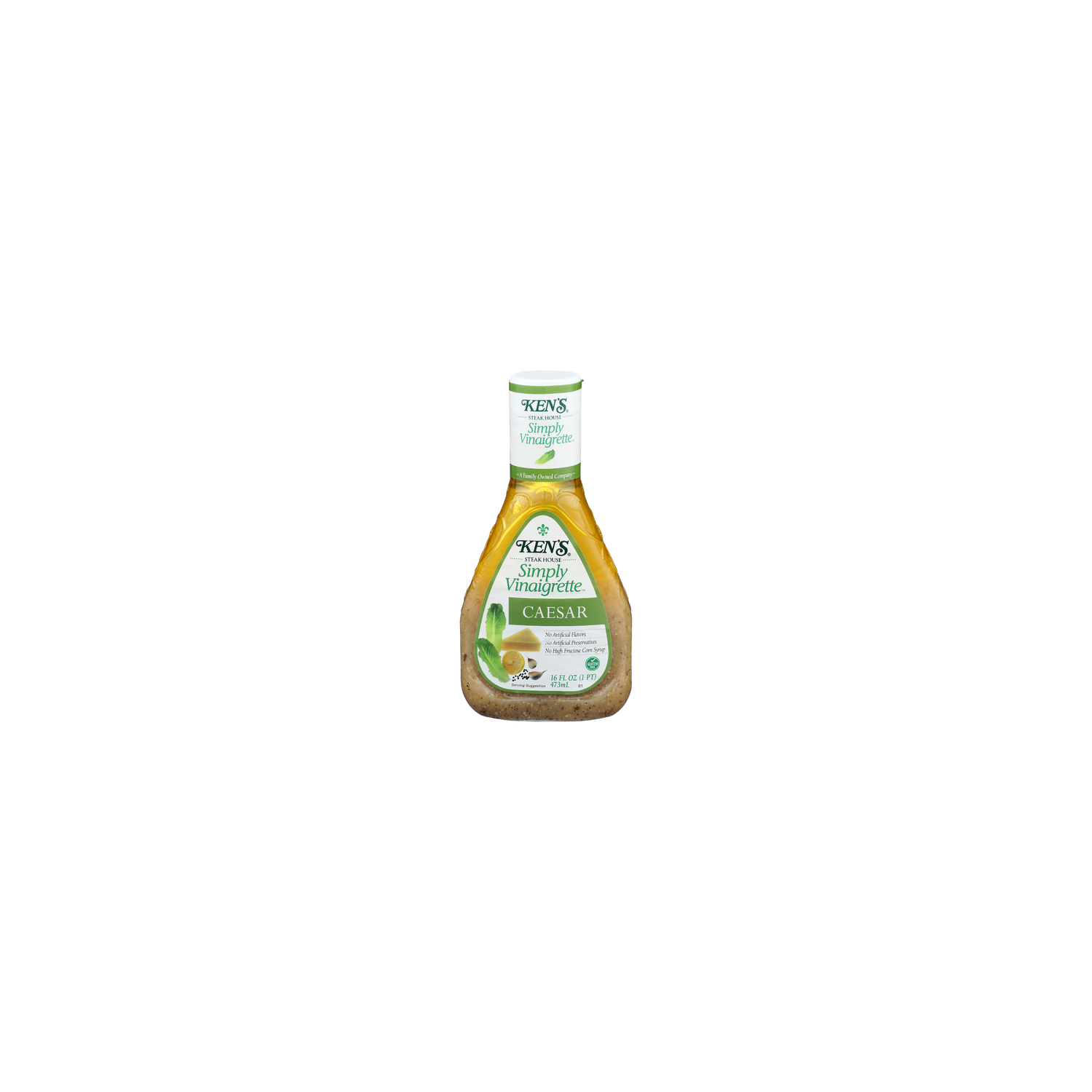 Ken's Steak House Caesar Simply Vinaigrette - 16 Fluid Ounce Image 1 of 4