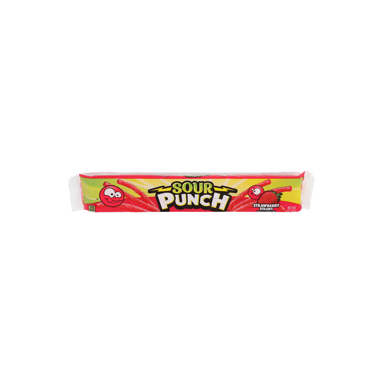 Sour Punch Strawberry Straws Candy Caddy - 2 Ounce Image 1 of 4