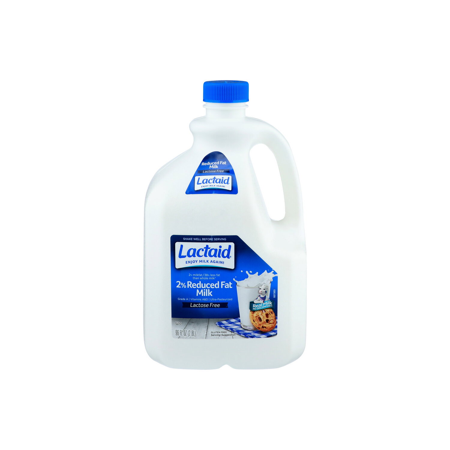 Lactaid 2% Reduced Fat Milk Milkfat 100% Lactose Free - 96 Fluid Ounce Image 1 of 4