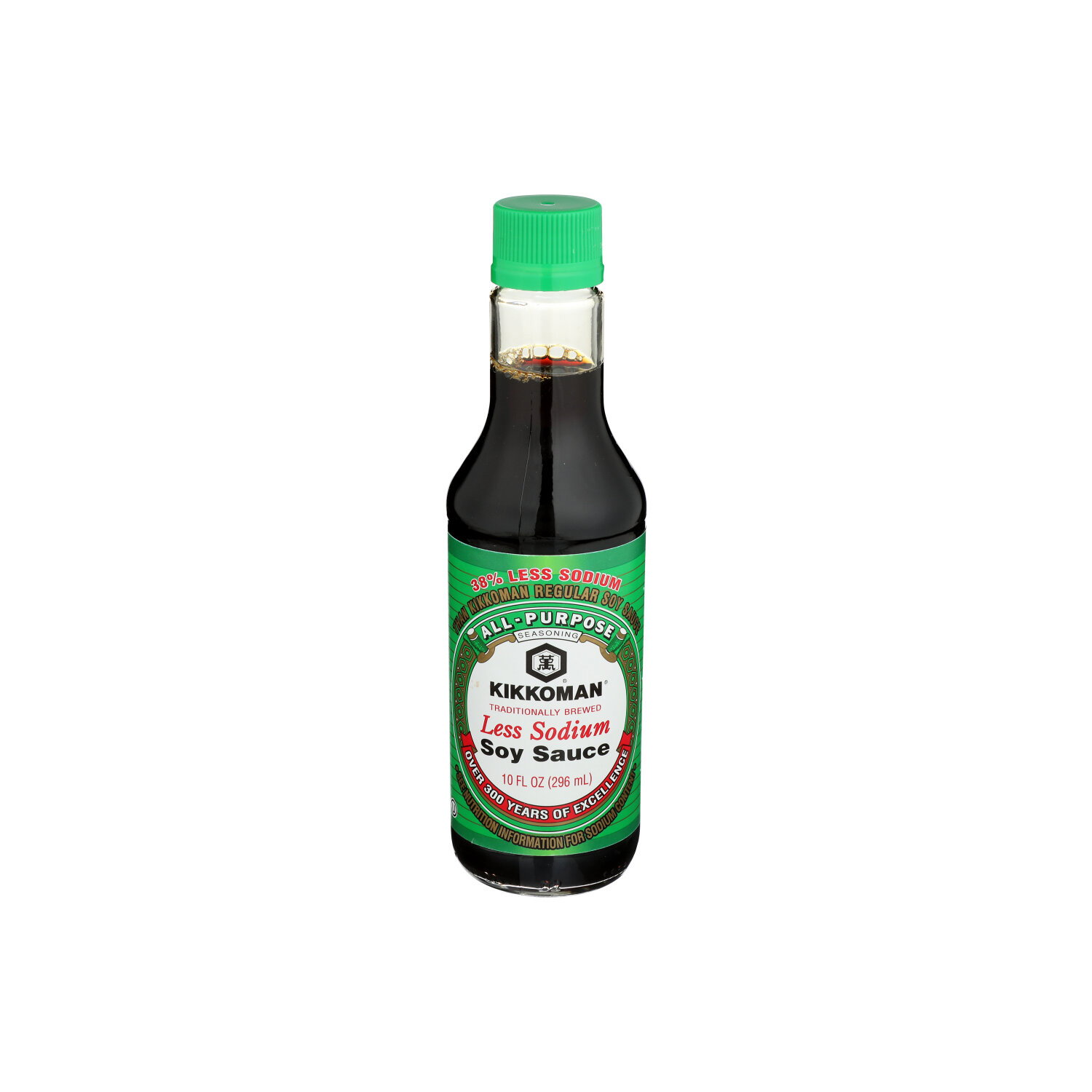 Kikkoman Soy Sauce Low Sodium Less - 10 Fluid Ounce Image 1 of 4