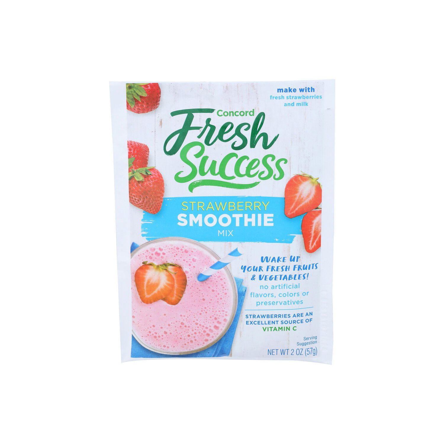 CONCORD FRESH SUCCESS Smoothie Mix Strawberry - 2 Ounce