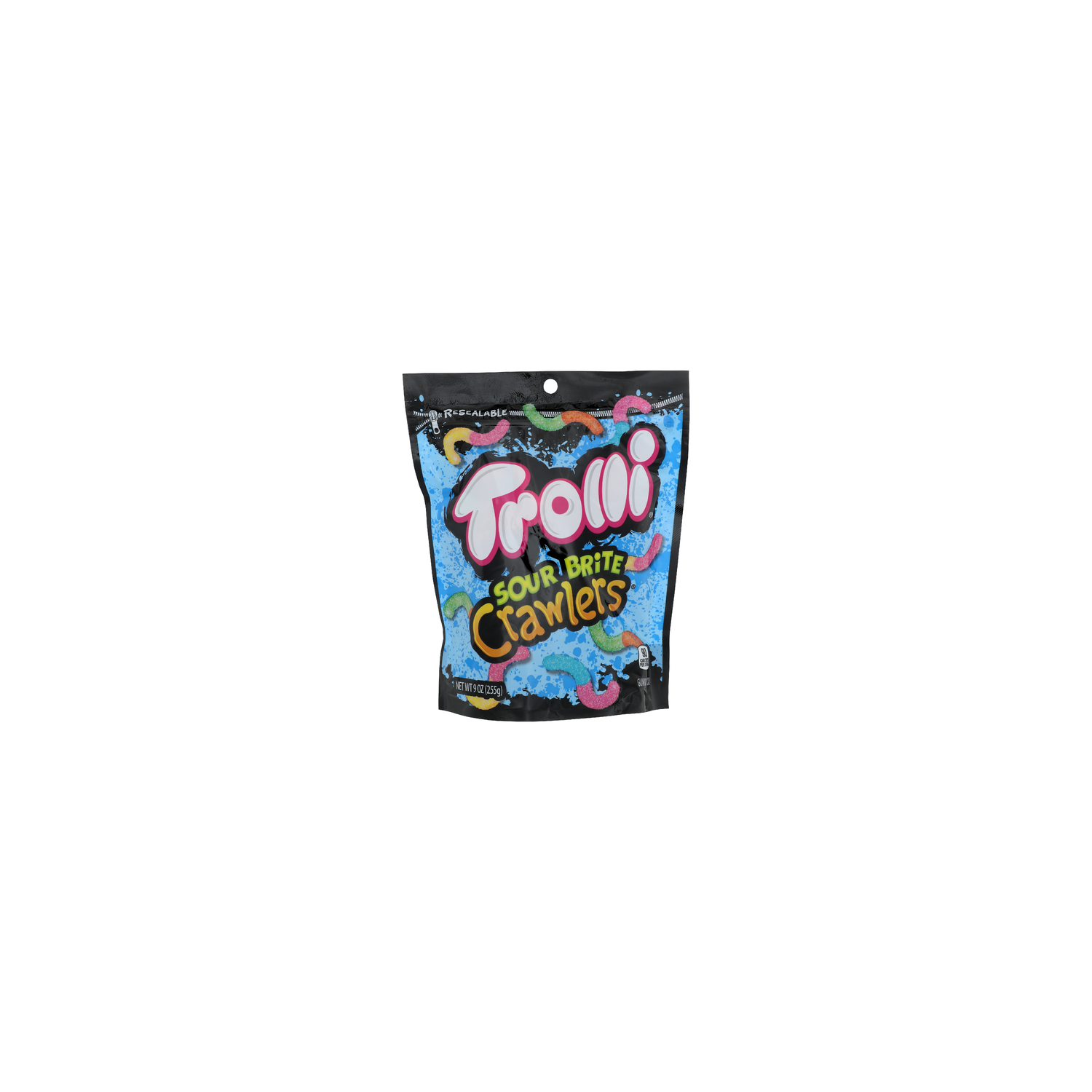 Trolli Sour Brite Crawlers Cherry-Lemon Strawberry-Grape Orange-Lime Gummi Candy - 9 Ounce Image 1 of 4