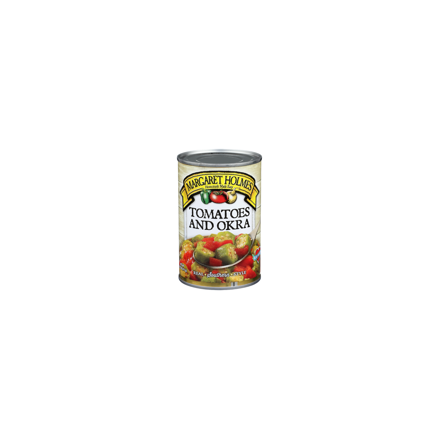 Margaret Holmes Tomatoes And Okra - 14.5 Ounce Image 1 of 4