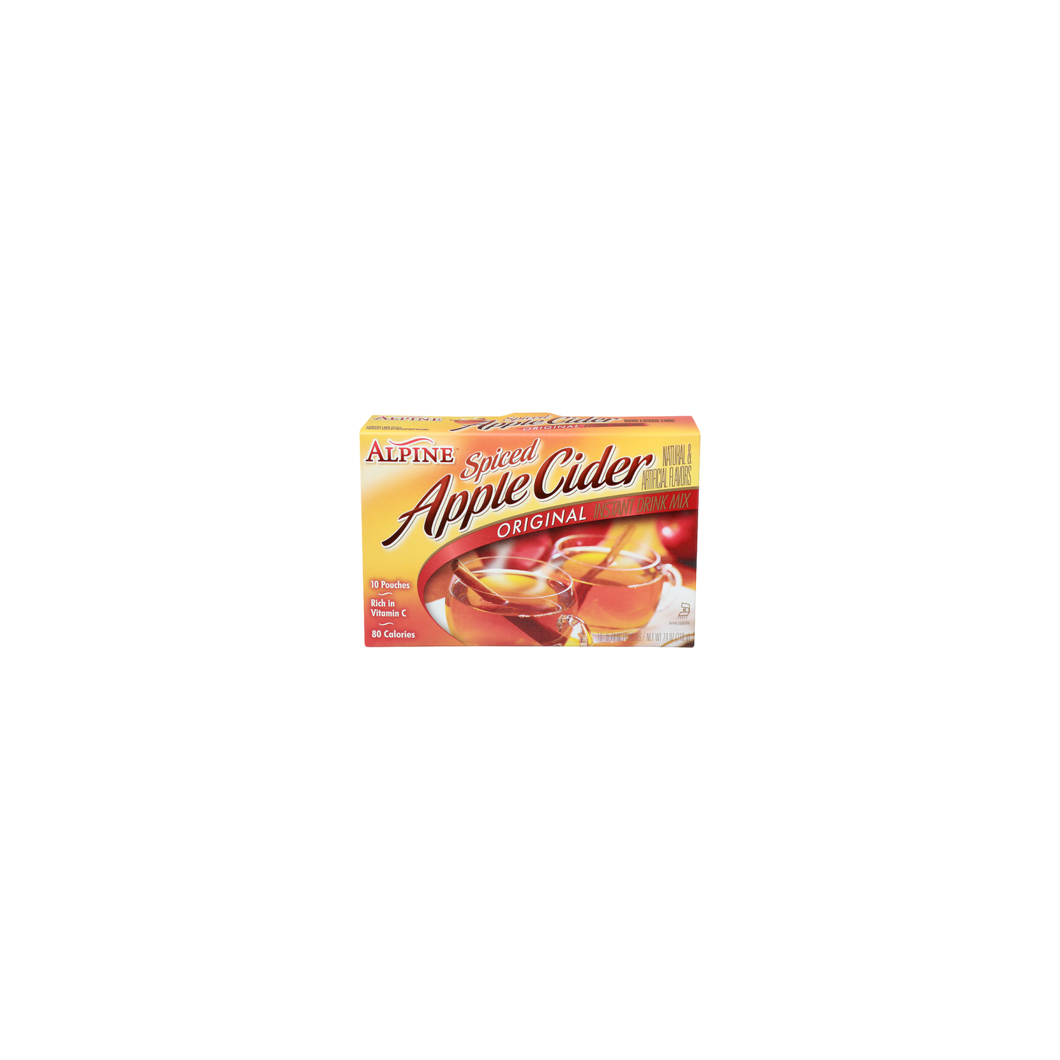 Alpine Spiced Apple Cider Original Instant Drink Mix - 0.74 Ounce - 10 Count Image 1 of 4