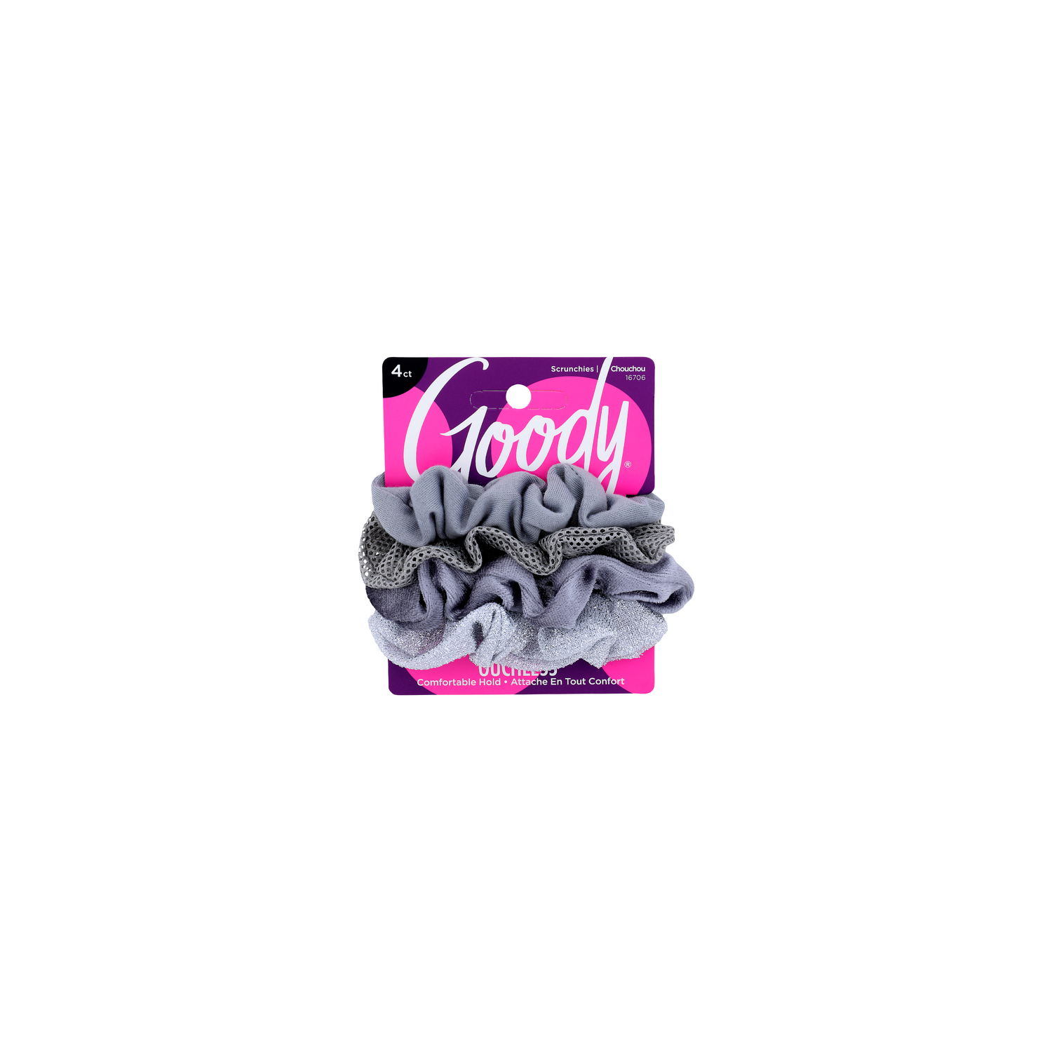Goody Ouchless Scrunchies - 4 Count Image 1 of 2