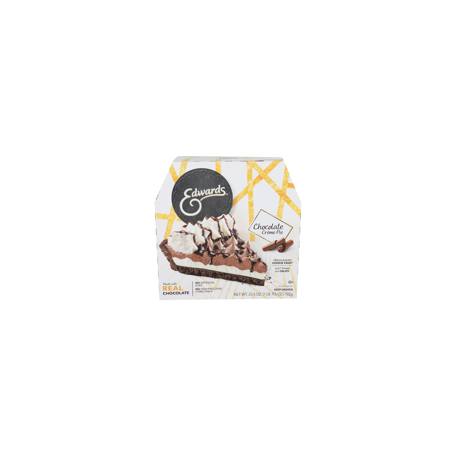 Edwards Chocolate Créme Pie - 25.5 Ounce Image 1 of 4