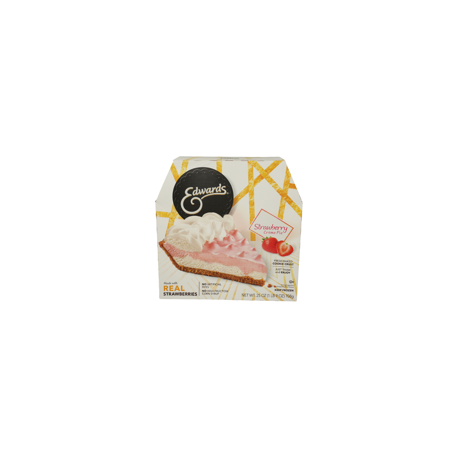 Edwards Strawberry Creme Pie - 25 Ounce Image 1 of 4