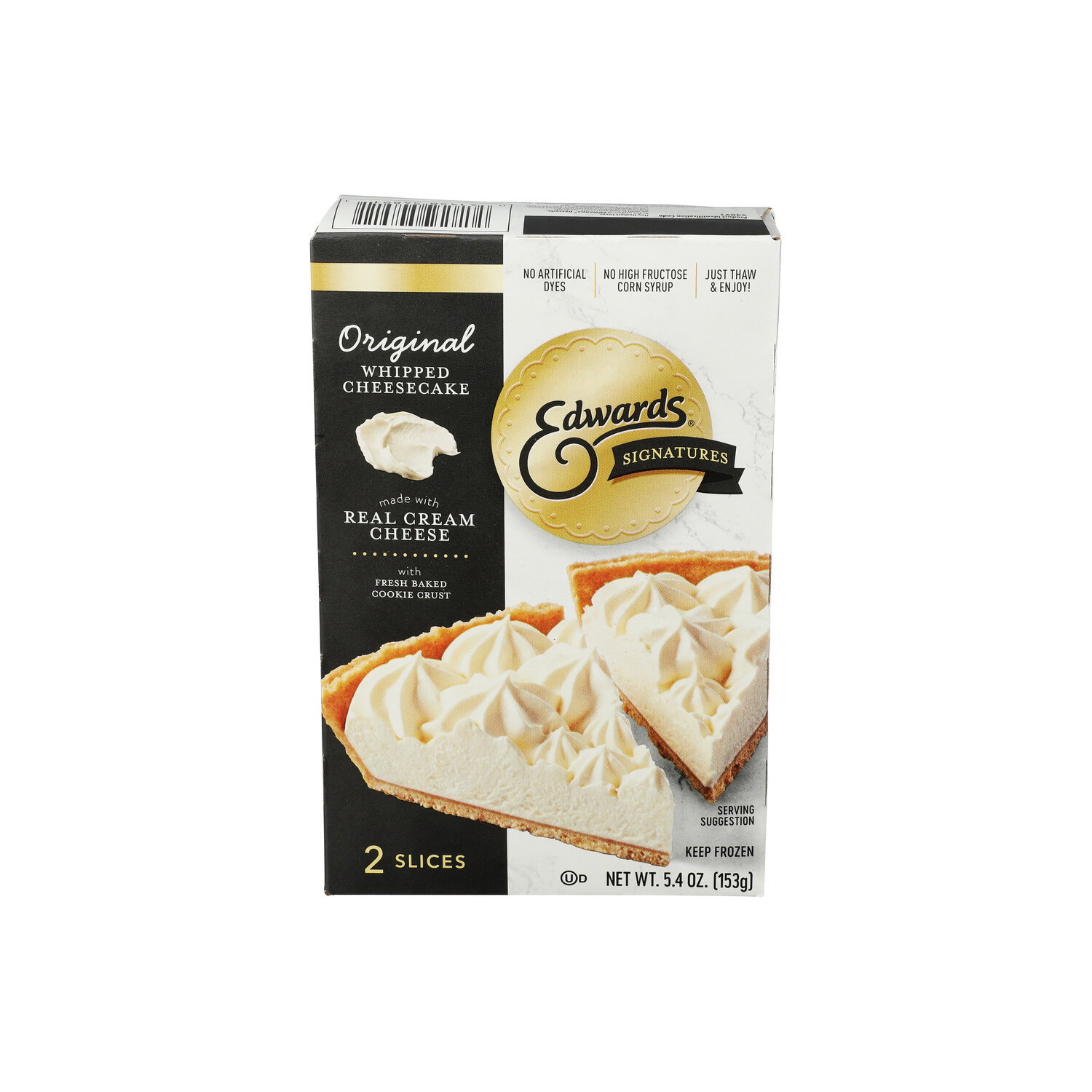 Edwards Signatures Original Whipped Cheesecake - 2.7 Ounce - 2 Count Image 1 of 4