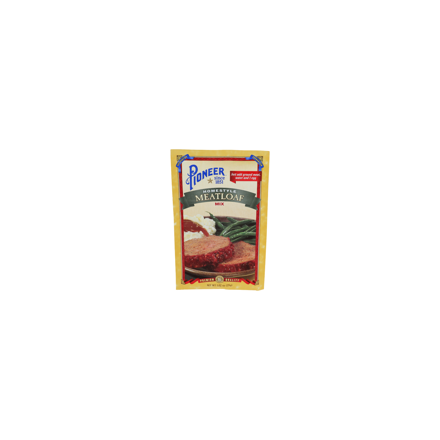 Pioneer Homestyle Meatloaf Mix - 1.02 Ounce Image 1 of 4