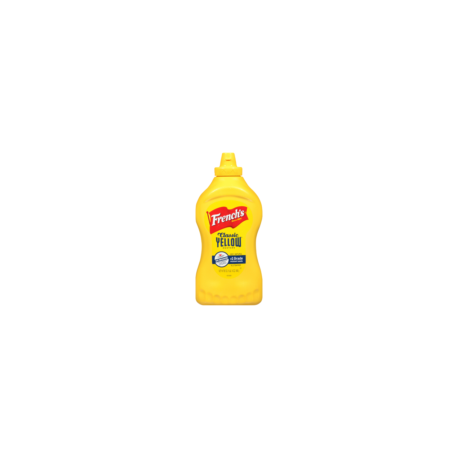 French's Classic Yellow Mustard Squeeze Bottle - 1.88 Pound Image 1 of 2