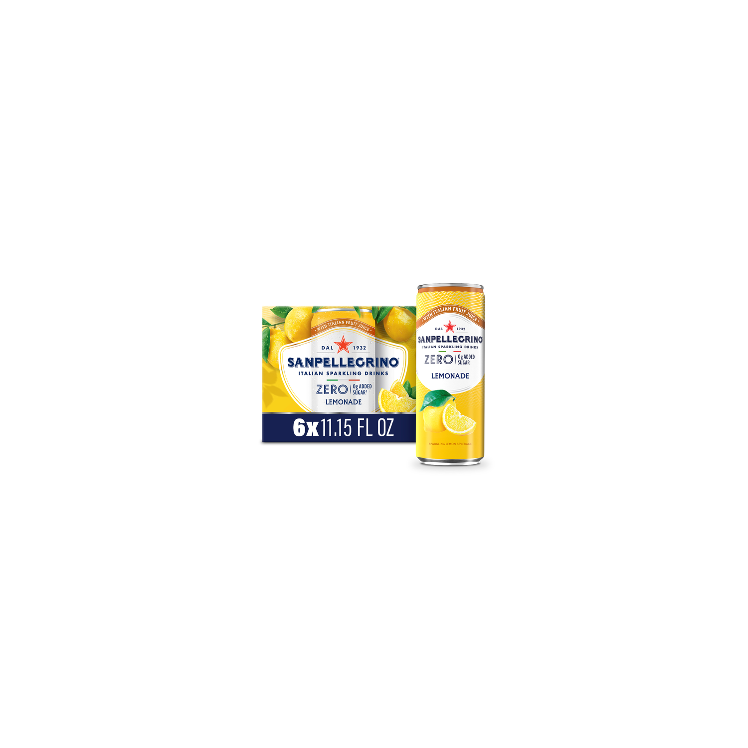 Sanpellegrino Zero Blood Lemonade Italian Sparkling Beverage - 66.9 Ounce Image 1 of 4