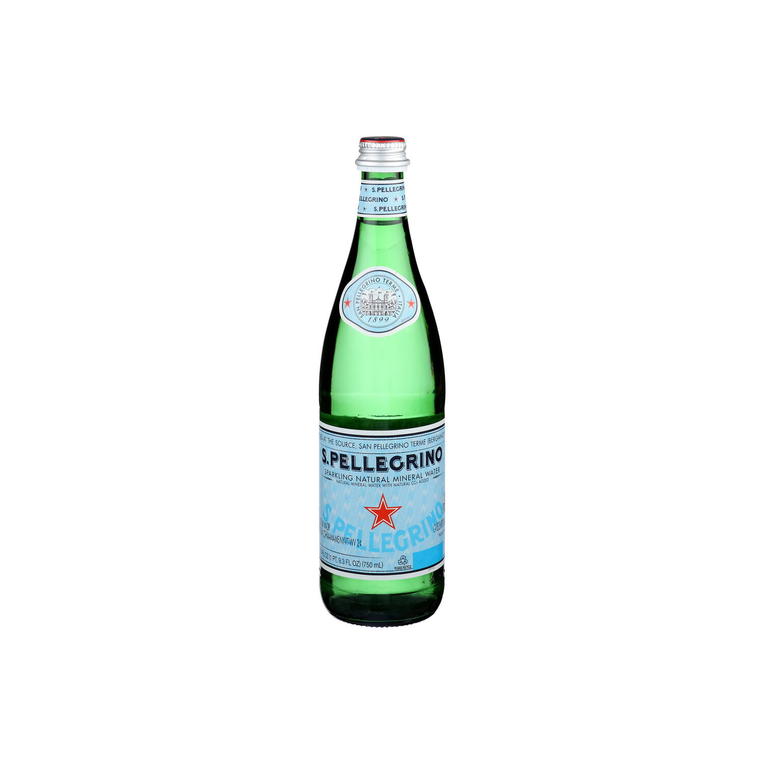 S. Pellegrino Sparkling Natural Mineral Water - 25.3 Fluid Ounce Image 1 of 4