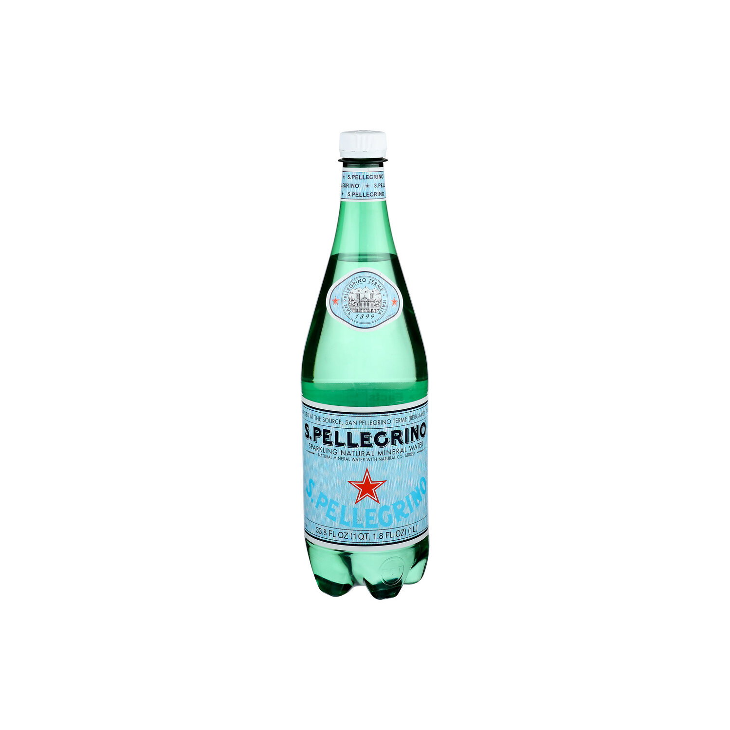 San Pellegrino Sparkling Natural Mineral Water - 33.8 Fluid Ounce Image 1 of 4