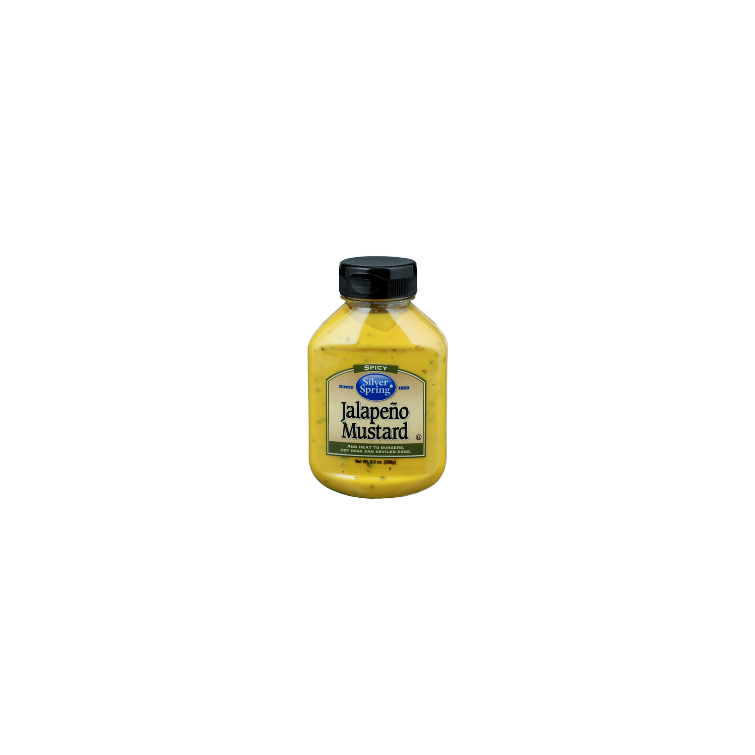 Silver Spring Spicy Jalapeno Mustard - 9.5 Ounce Image 1 of 4
