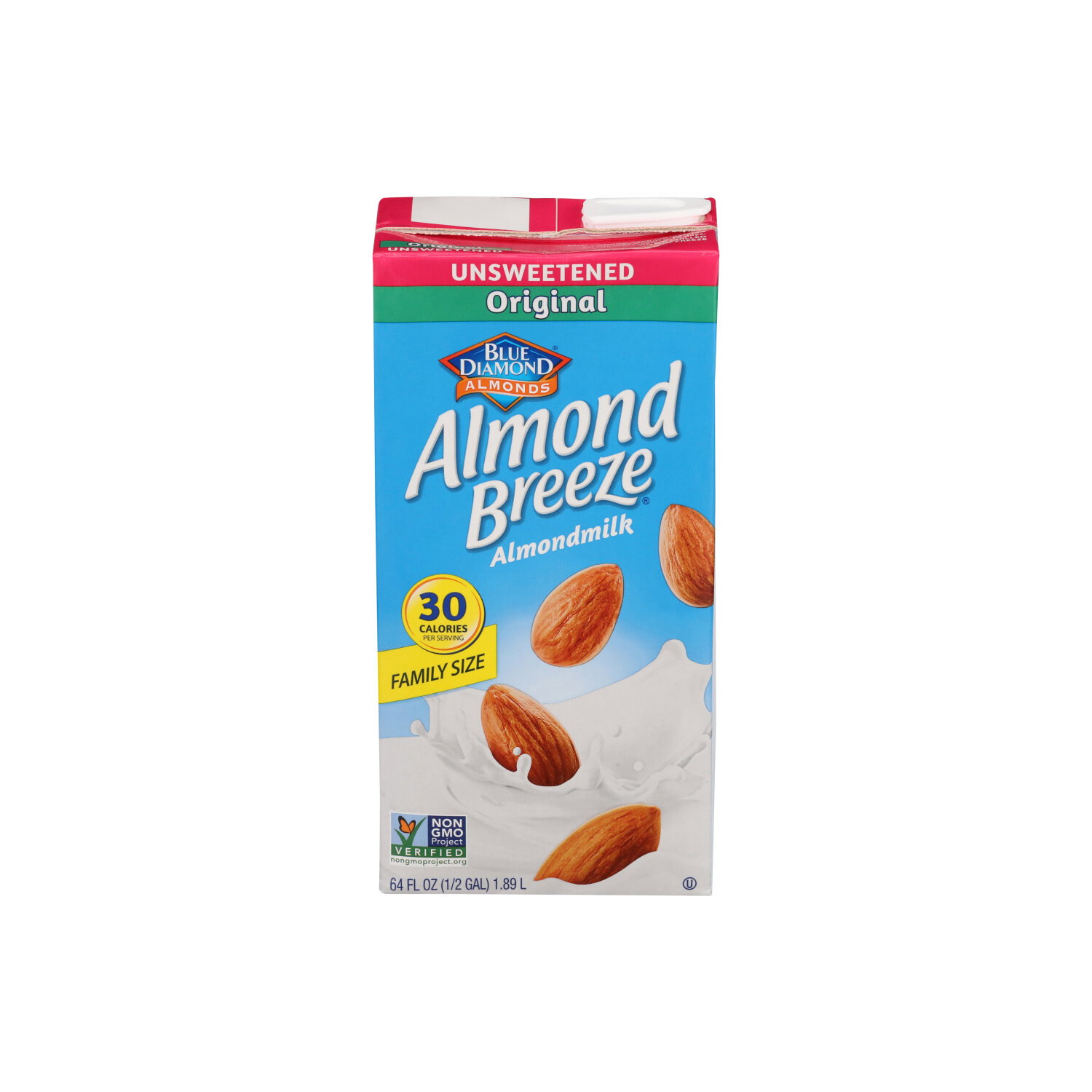 Blue Diamond Almonds Original Almond Breeze - 64 Fluid Ounce Image 1 of 4