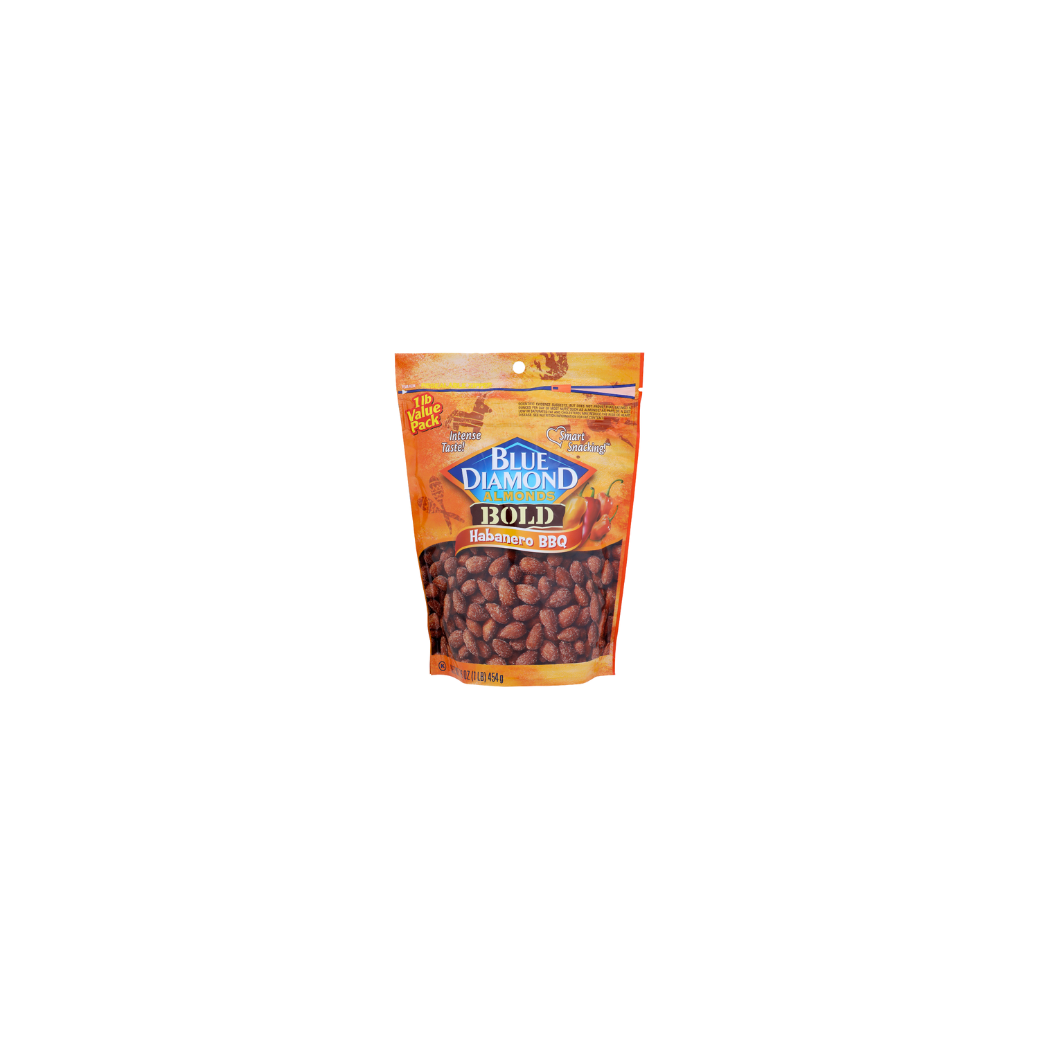 Blue Diamond Almonds Bold Habanero BBQ Value Pack - 16 Ounce Image 1 of 4