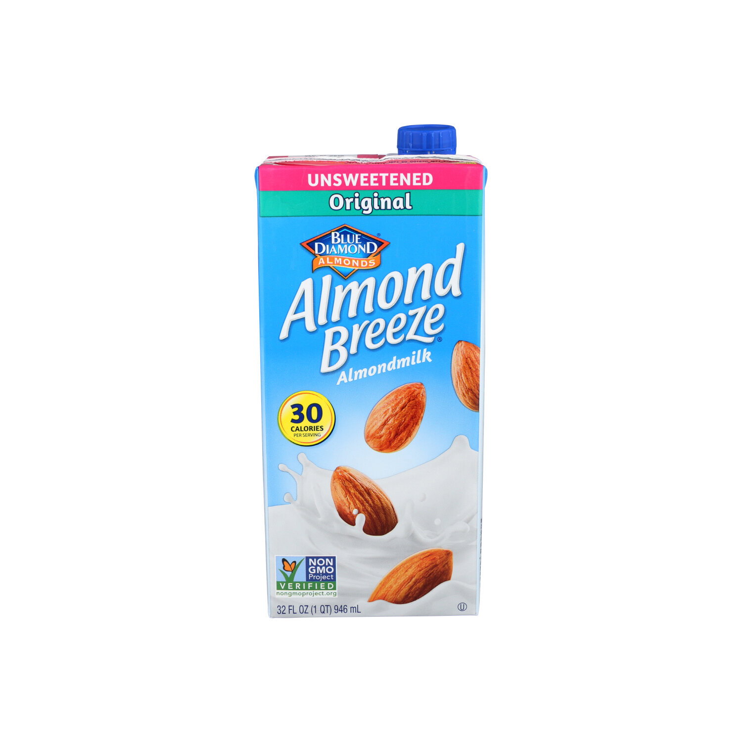 Almond Breeze Almond Milk Unsweetened Original - 32 Fluid Ounce