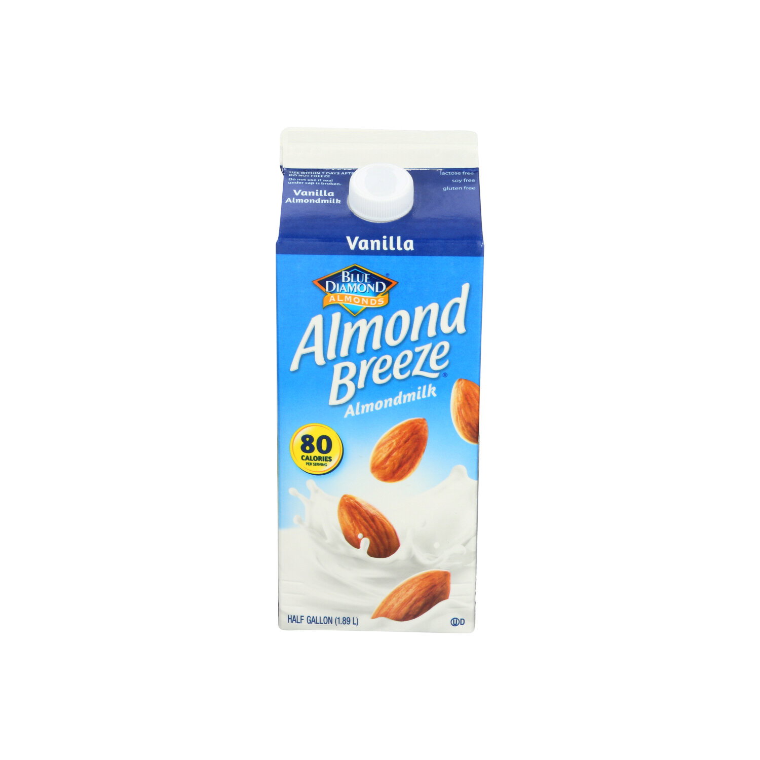 Almond Breeze Almondmilk Vanilla - Half Gallon Image 1 of 2