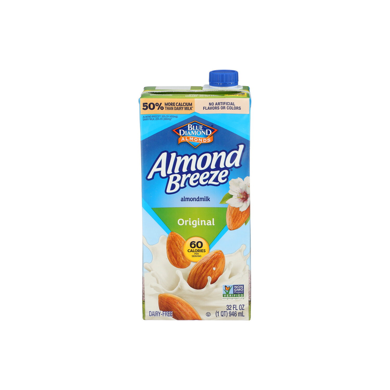 Blue Diamond Almonds Almond Milk Breeze Original - 32 Fluid Ounce Image 1 of 4