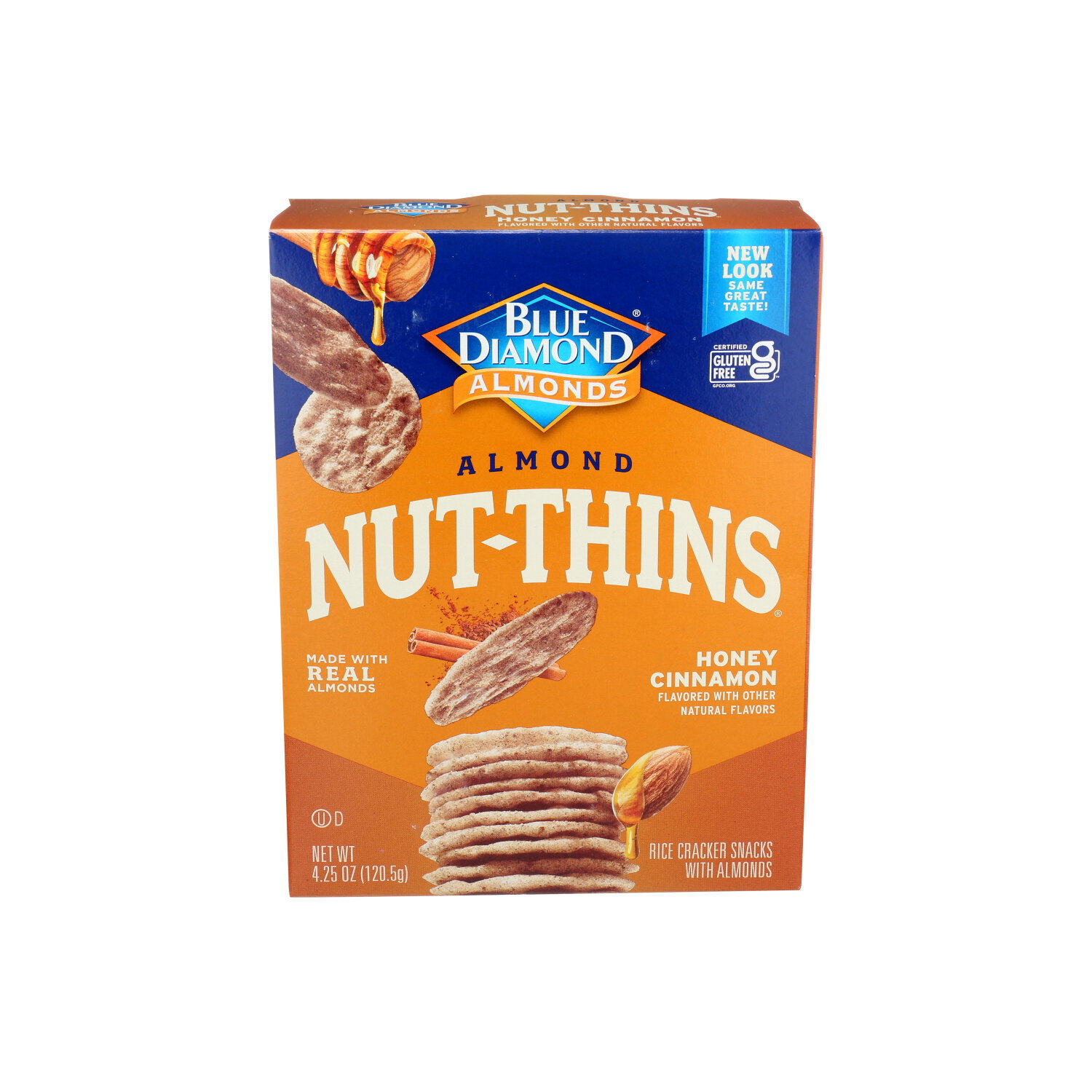 Blue Diamond Nut-Thins Honey Cinnamon Almond Nut-Thins - 4.25 Ounce Image 1 of 2
