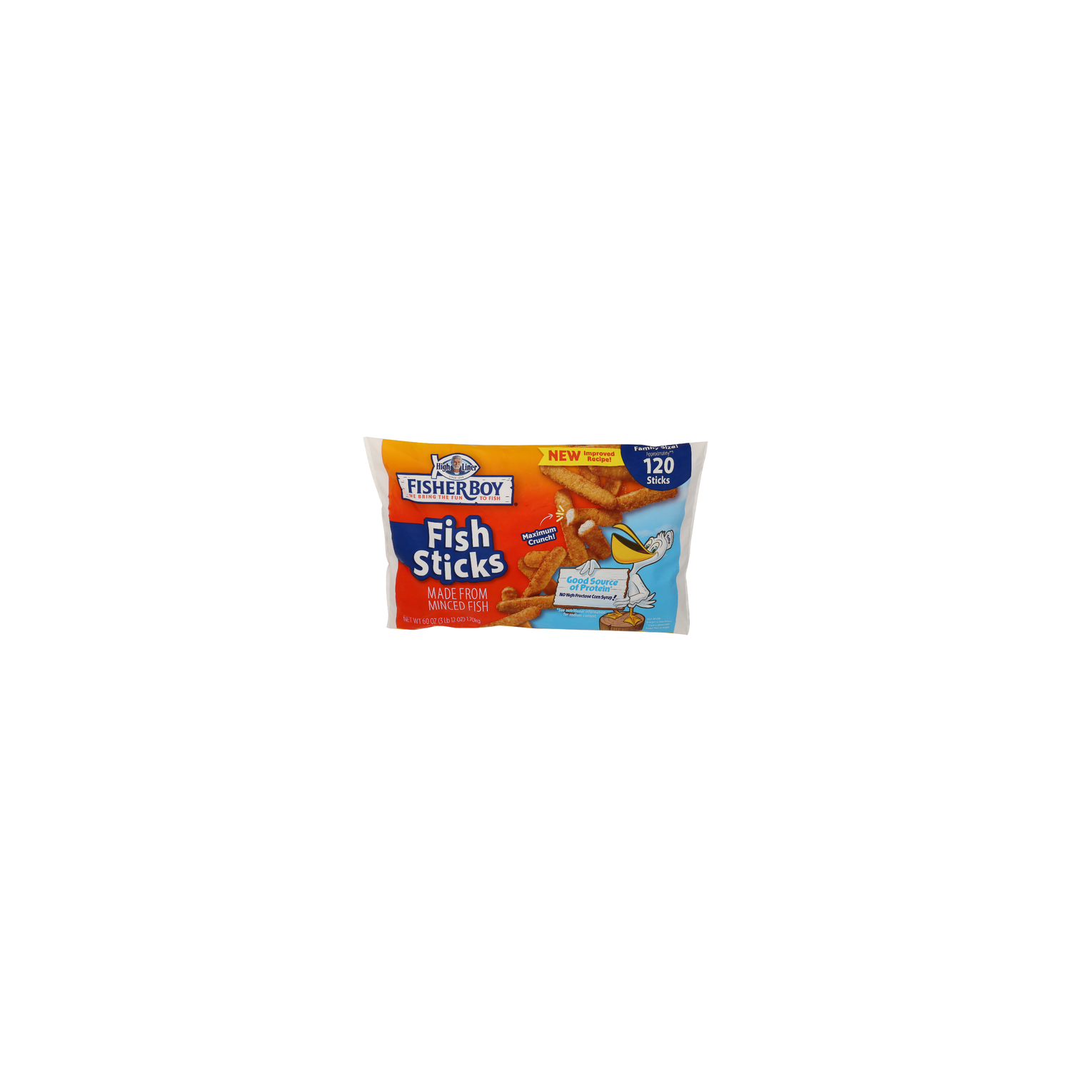 Fisher Boy Breaded Fish Sticks - 0.5 Ounce - 120 Count Image 1 of 4