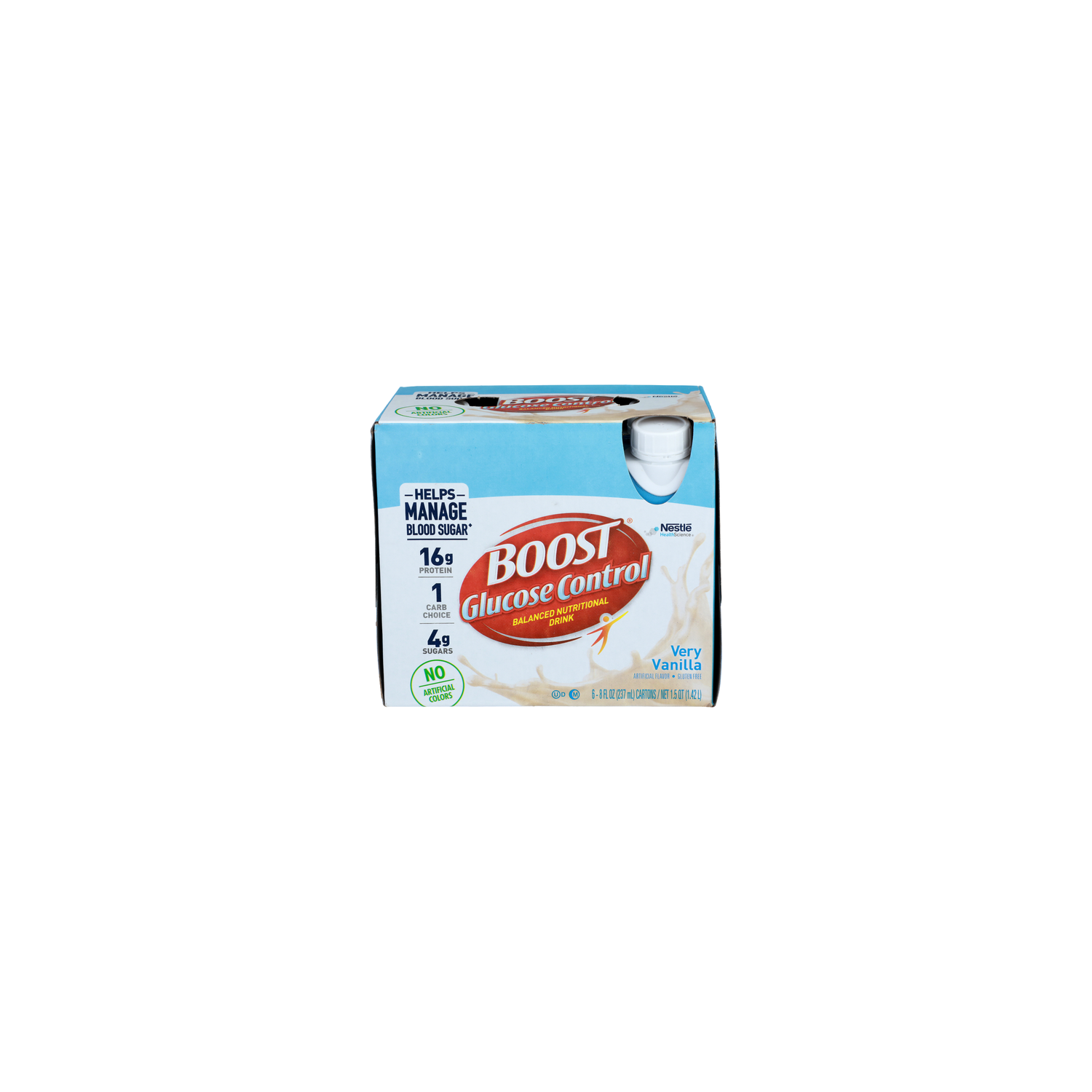 Boost Very Vanilla Glucose Control - 8 Fluid Ounce - 6 Count Image 1 of 2