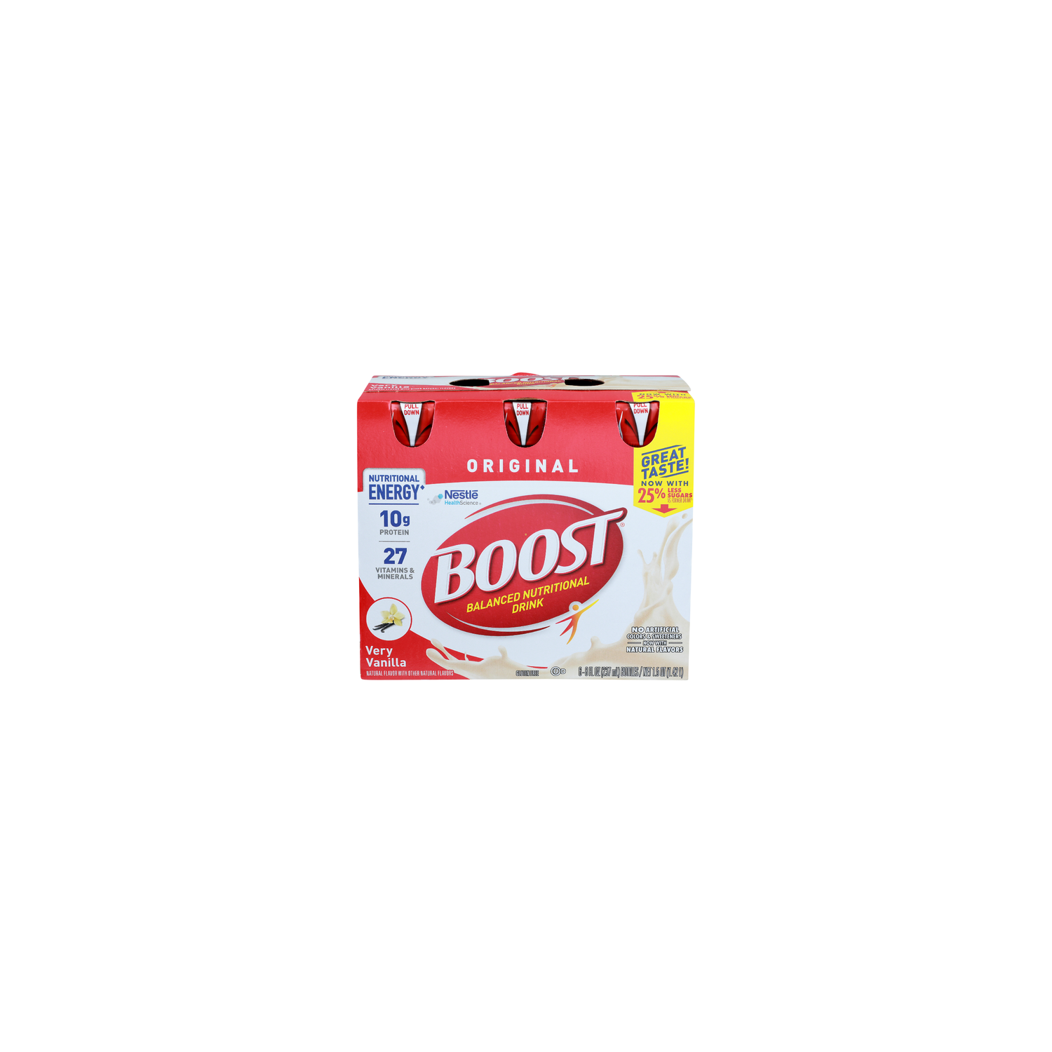 Nestle Very Vanilla Boost Balanced Nutritional Drink - 8 Fluid Ounce - 6 Count Image 1 of 4