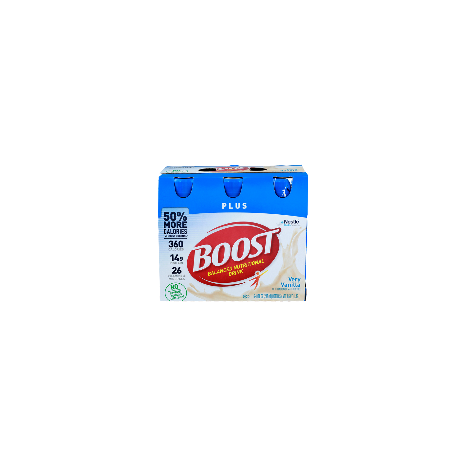 Nestle Healthscience Boost Very Vanilla Balanced Nutritional Drink - 8 Fluid Ounce - 6 Count Image 1 of 2