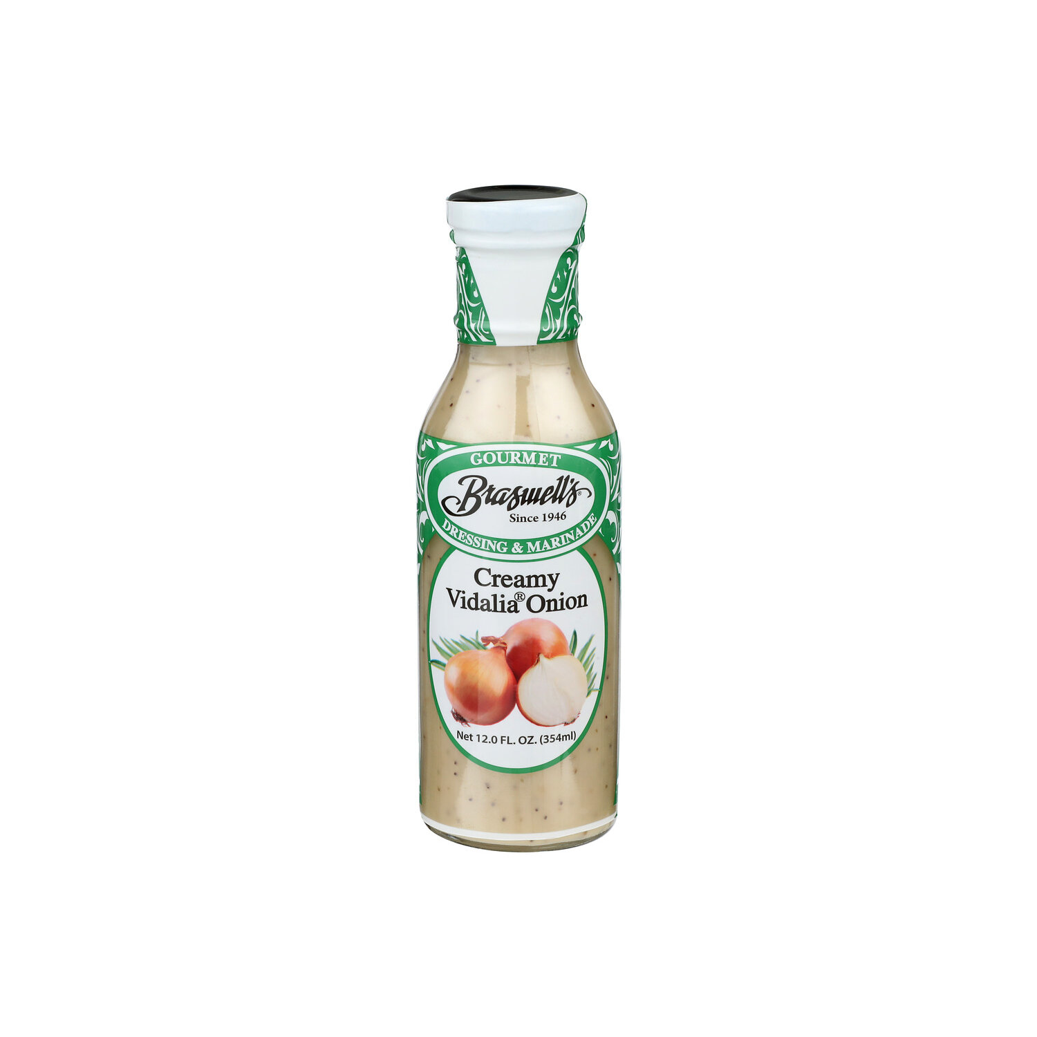 BRASWELL's Creamy Vidalia Onion Gourmet Dressing & Marinade - 12 Fluid  Ounce - Super 1 Foods