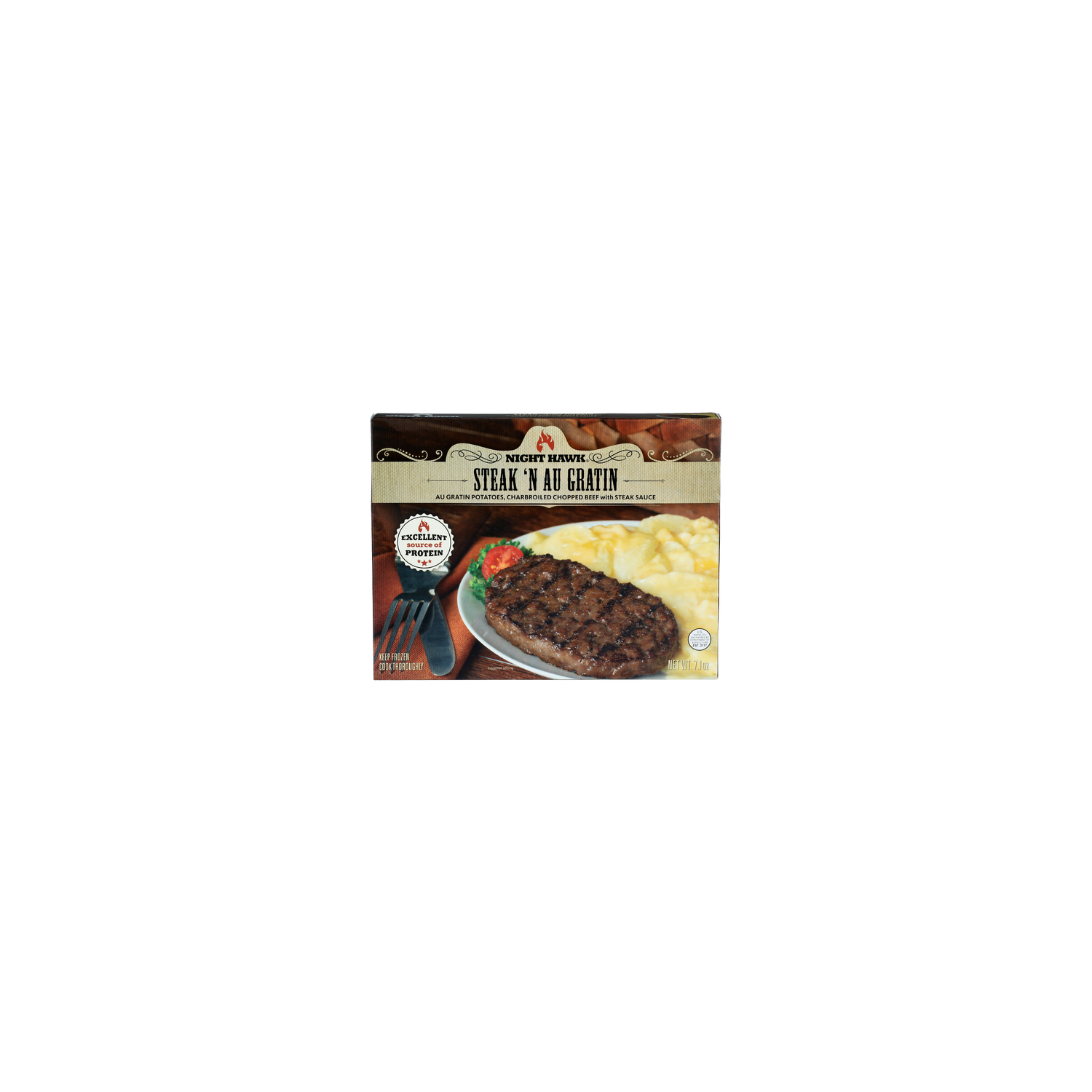 Night Hawk Steak 'n Au Gratin - 7.1 Ounce Image 1 of 4