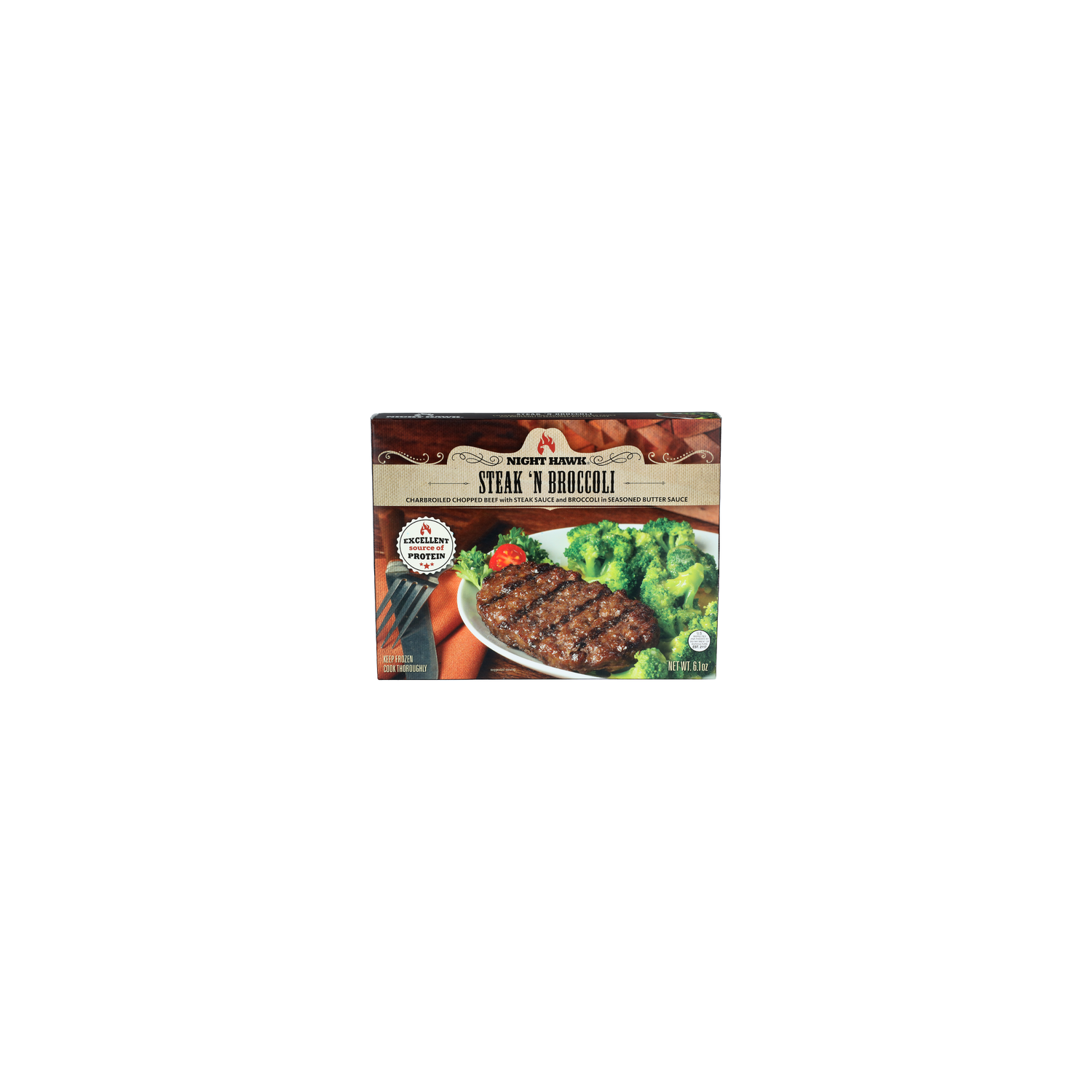 Night Hawk Steak 'n Broccoli - 6.1 Ounce Image 1 of 4