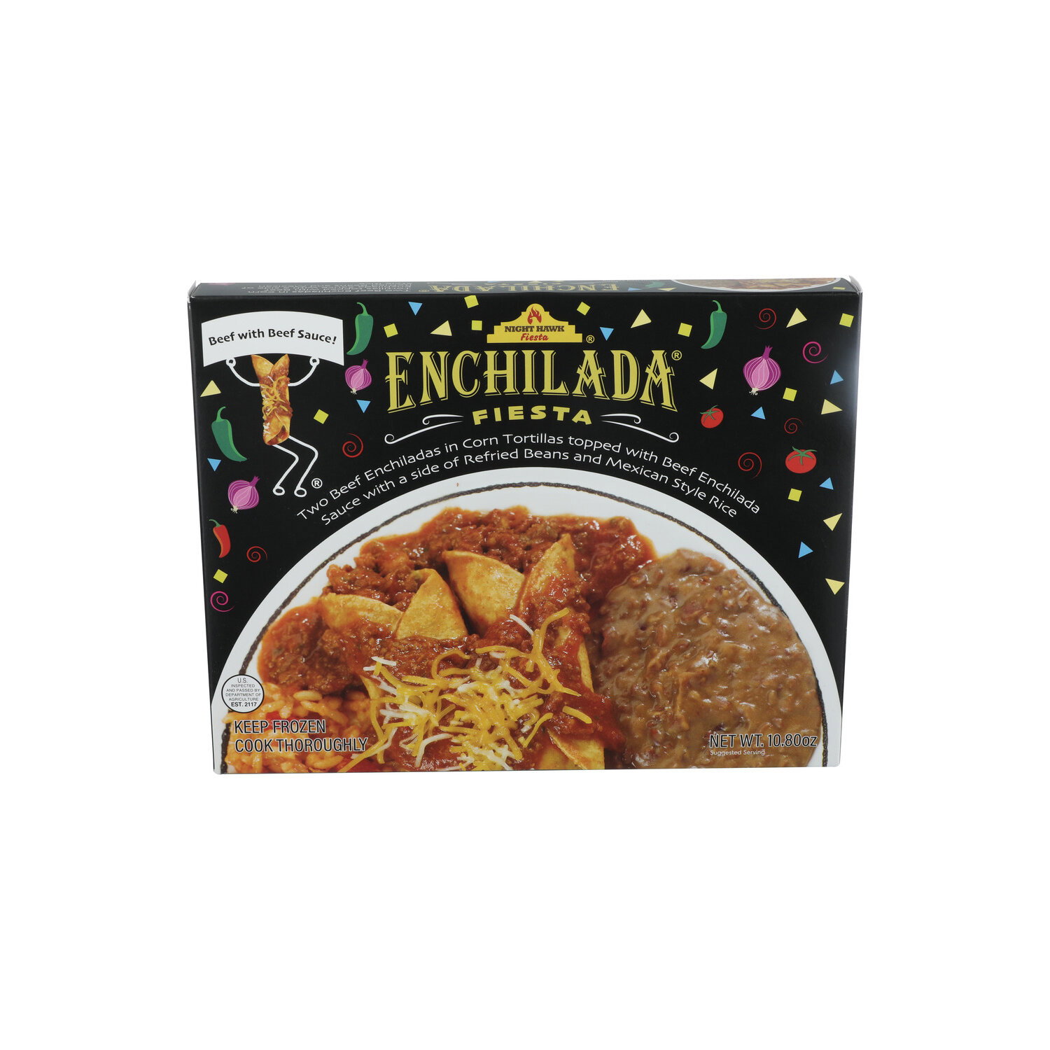 Night Hawk Beef Enchiladas - 10.8 Ounce Image 1 of 4