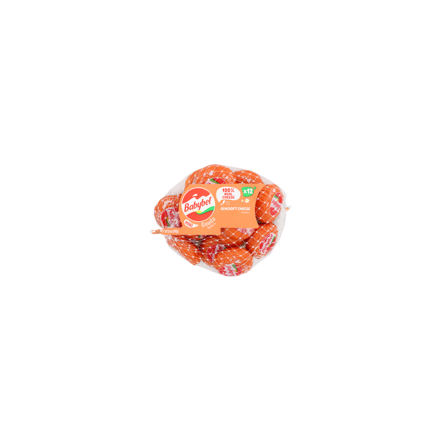 Mini Babybel Cheese Gouda Snack - 0.708 Ounce - 12 Count Image 1 of 4