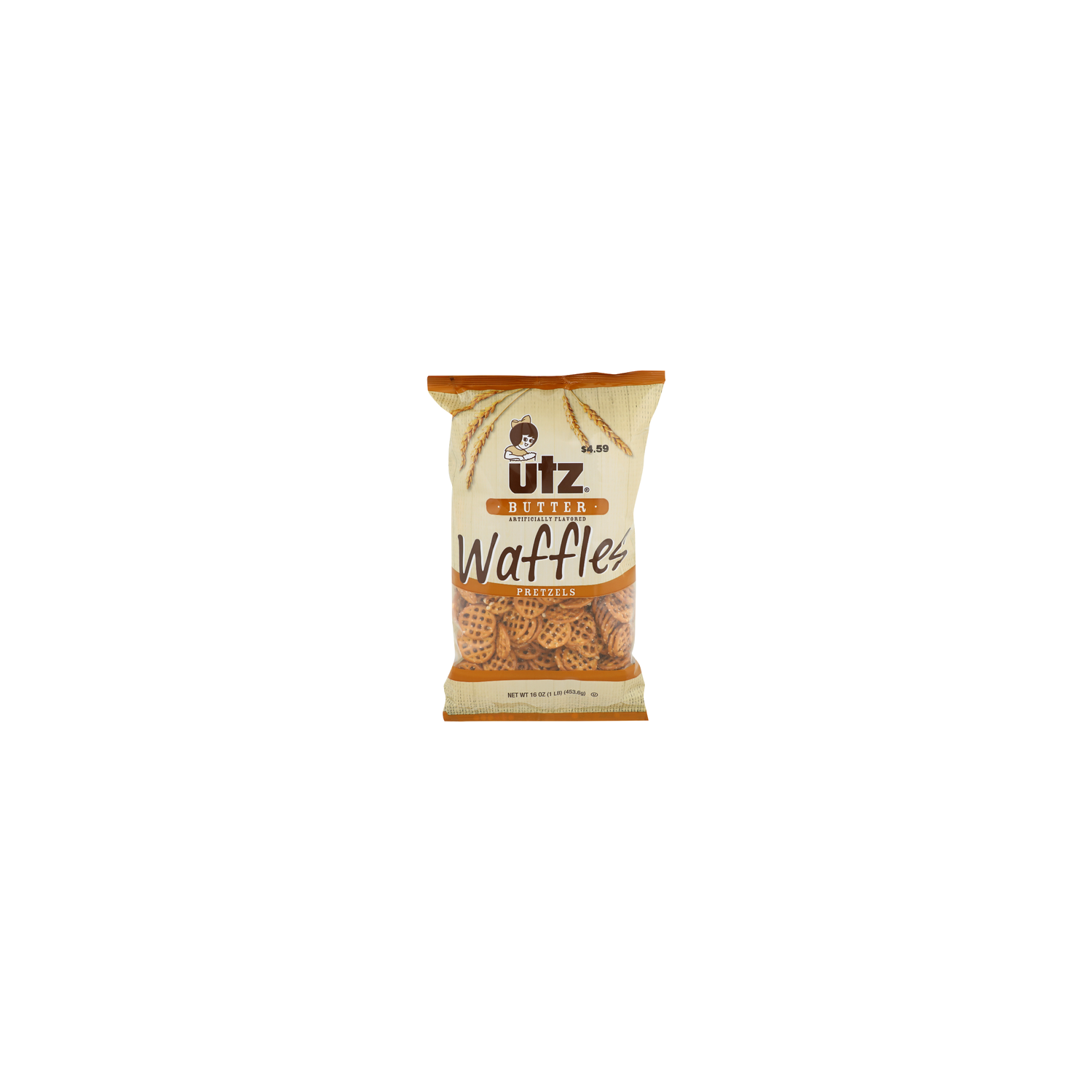 Utz Butter Waffles Pretzels - 16 Ounce Image 1 of 4