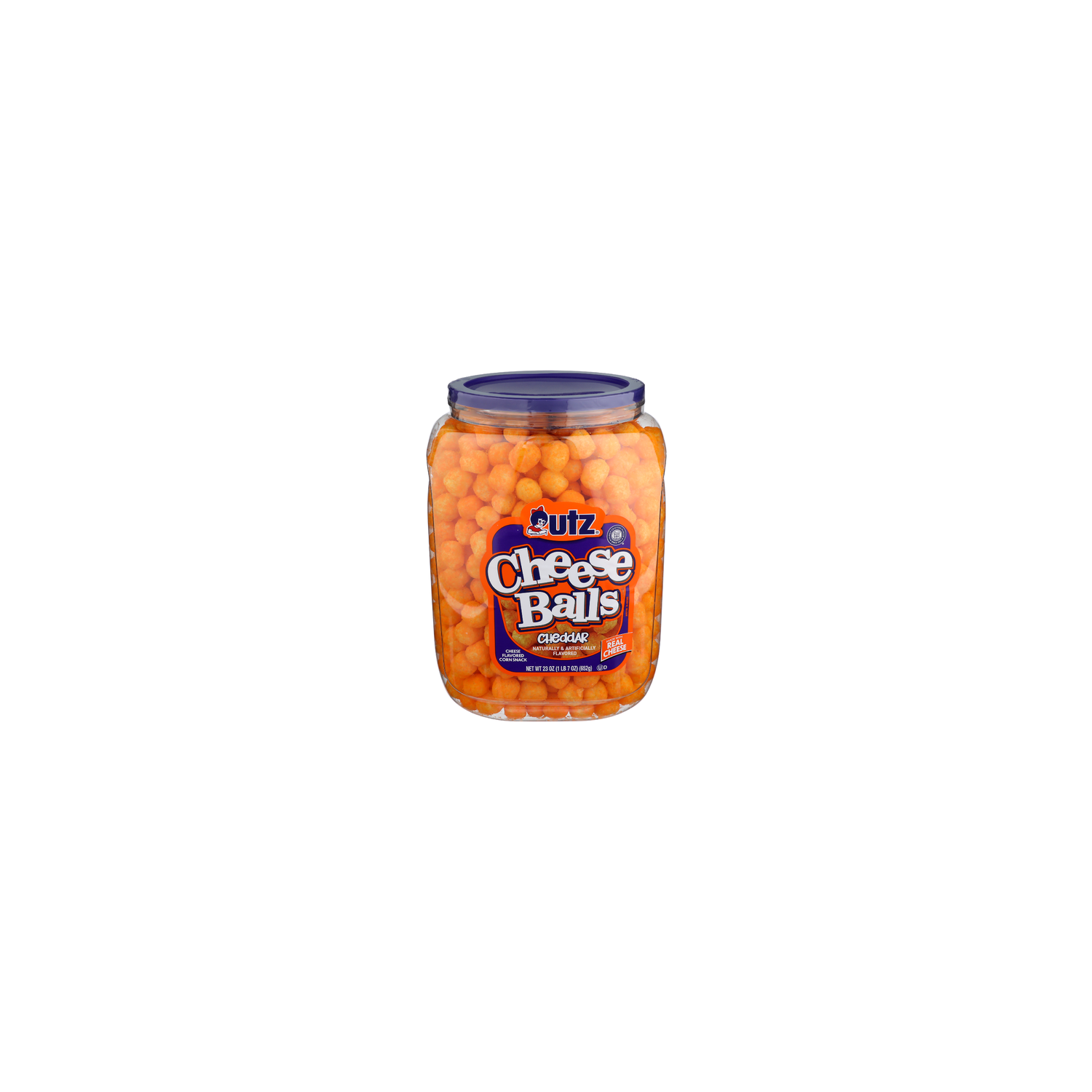 Utz Cheese Ball Barrel - 23 Ounce Image 1 of 4