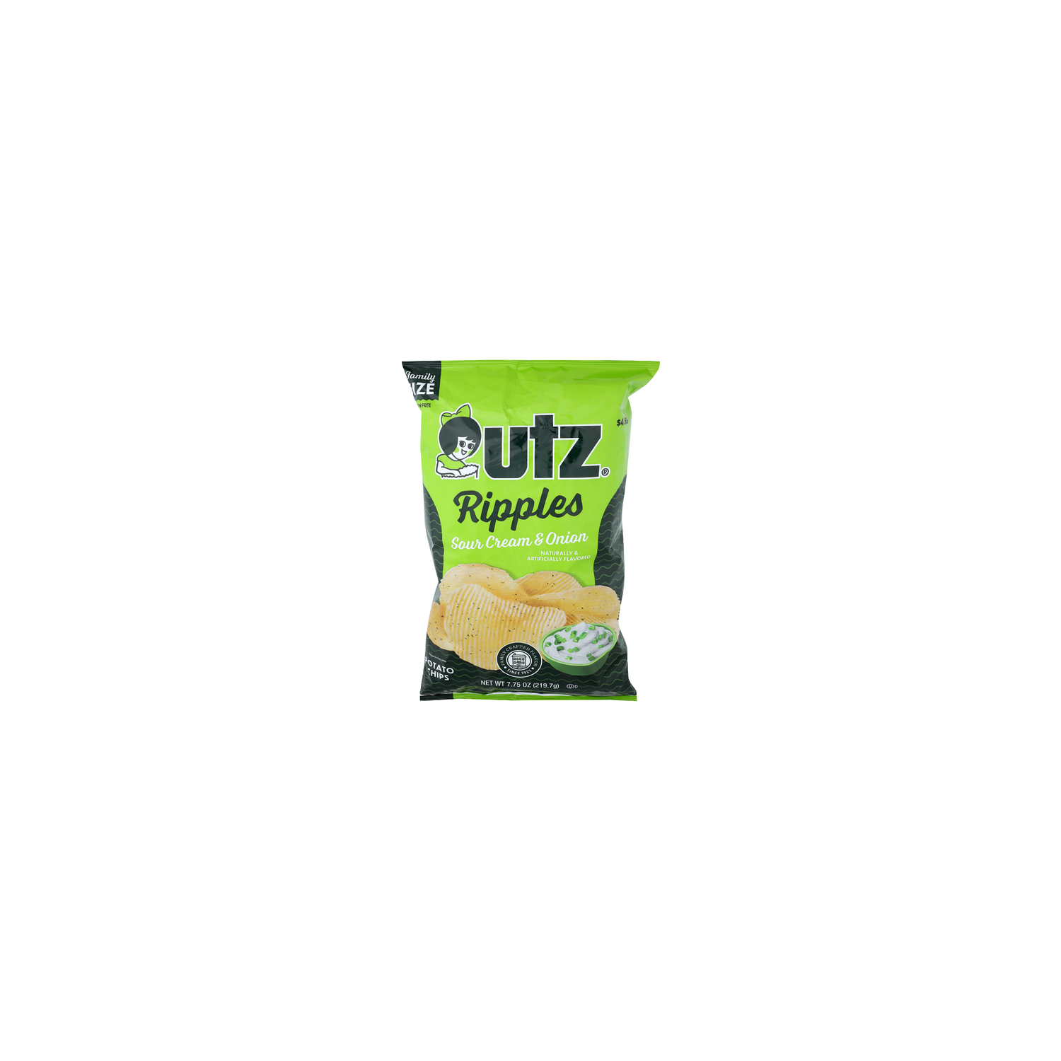 utz ripples barbeque potato chips