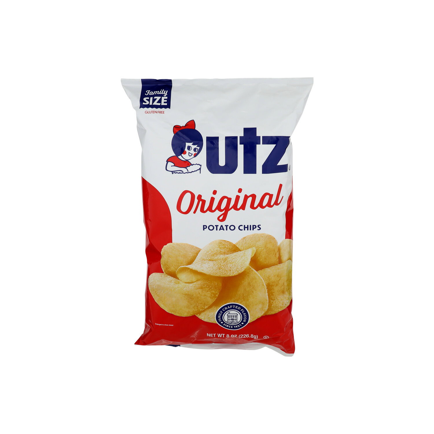 Utz Original Potato Chips - 8 Ounce Image 1 of 4