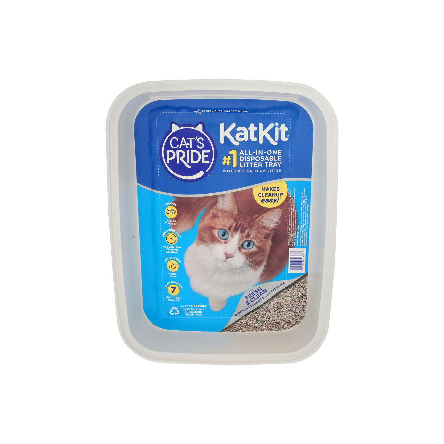 CAT's Pride Disposable Tray With Litter - 1 Each - Brookshire's