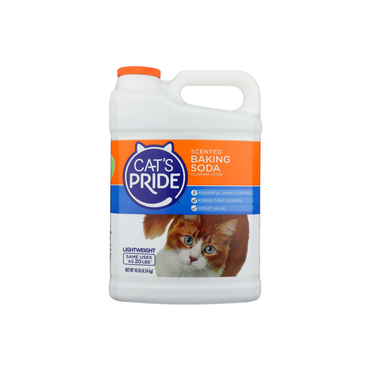 CAT's Pride Lightweight, Scented, Baking Soda Scented Clumping Litter - 10 Pound Image 1 of 3